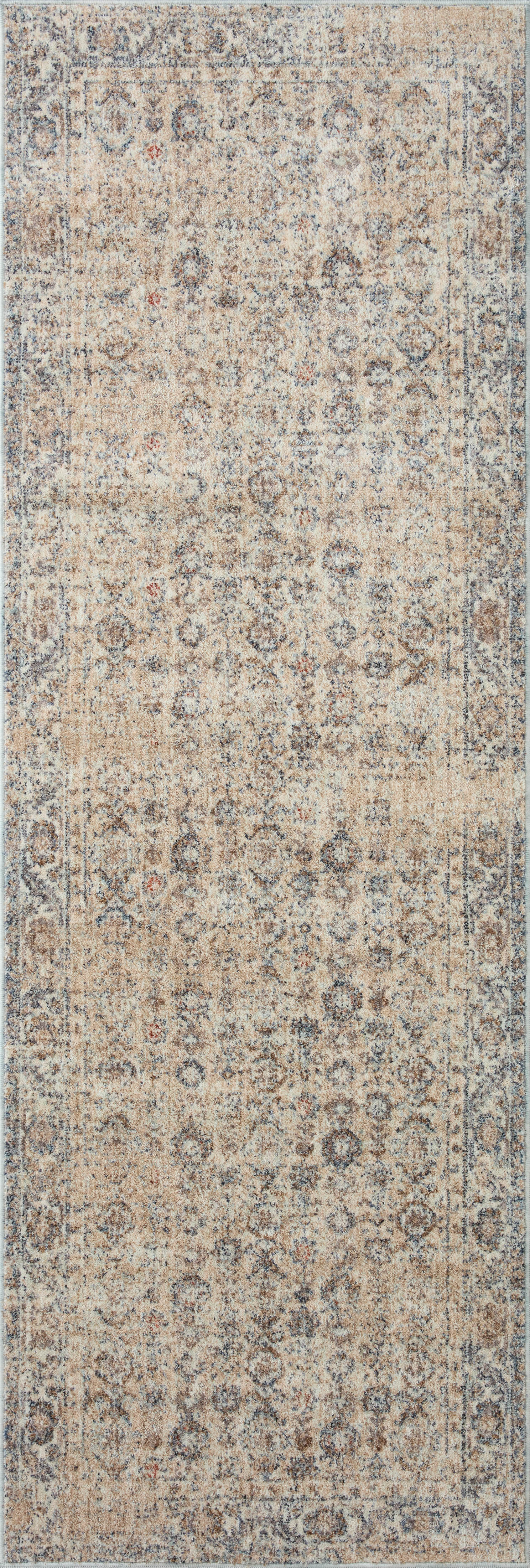 Blake Beige / Denim Rug (BLA-04) - Image 5