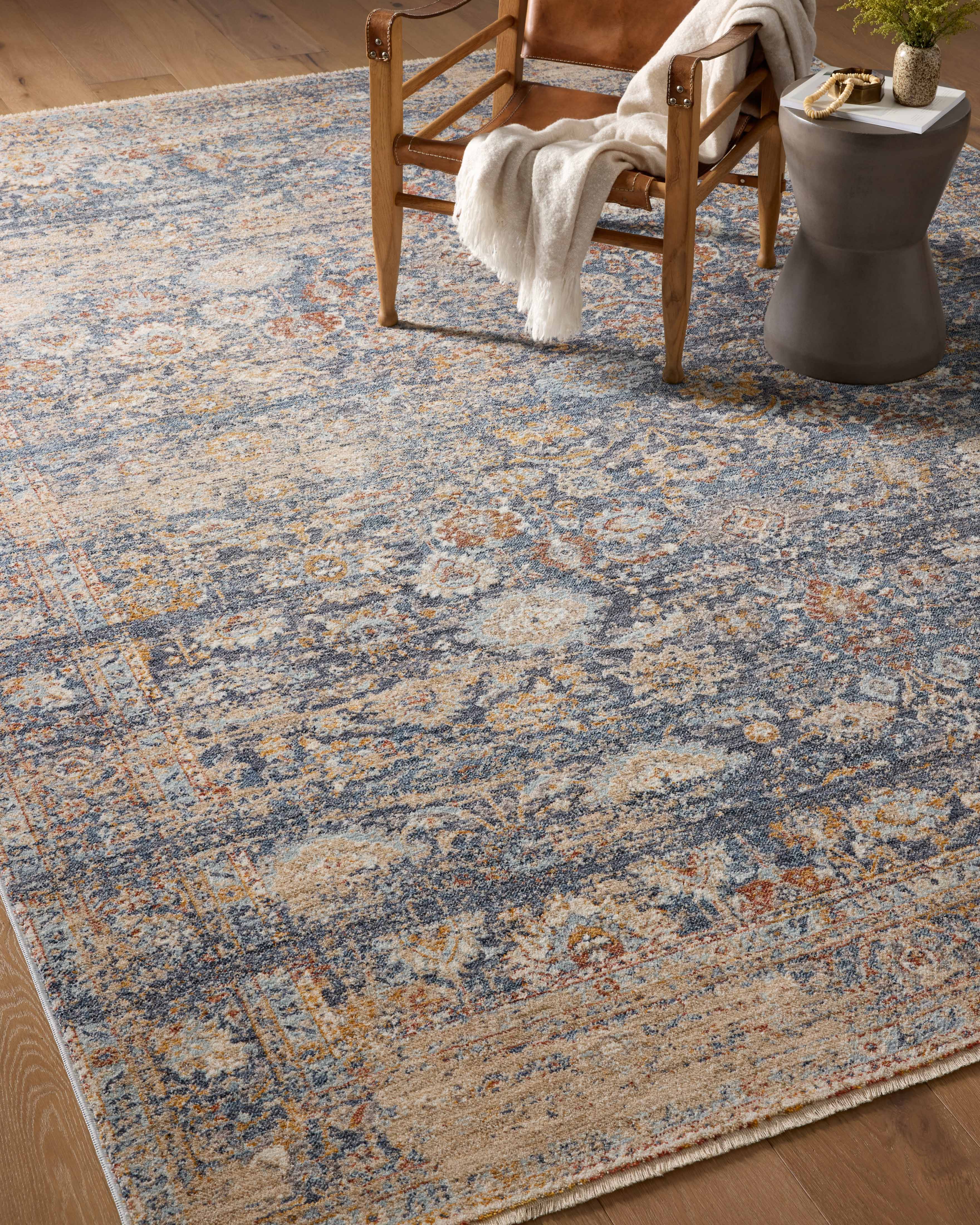 Blake Navy / Multi Rug (BLA-07) - Image 4