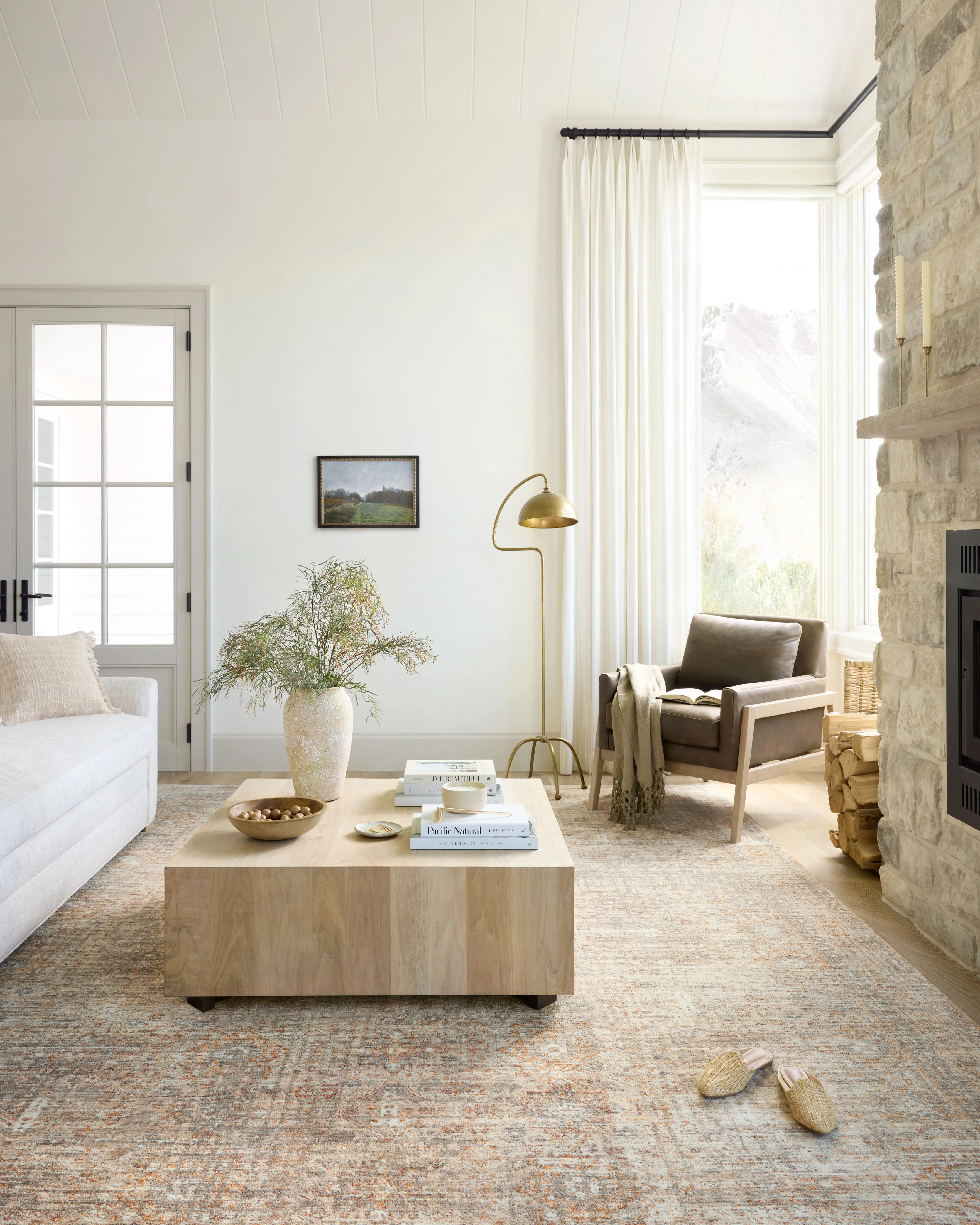 Blake Oatmeal / Spice Rug (BLA-06) - Image 2