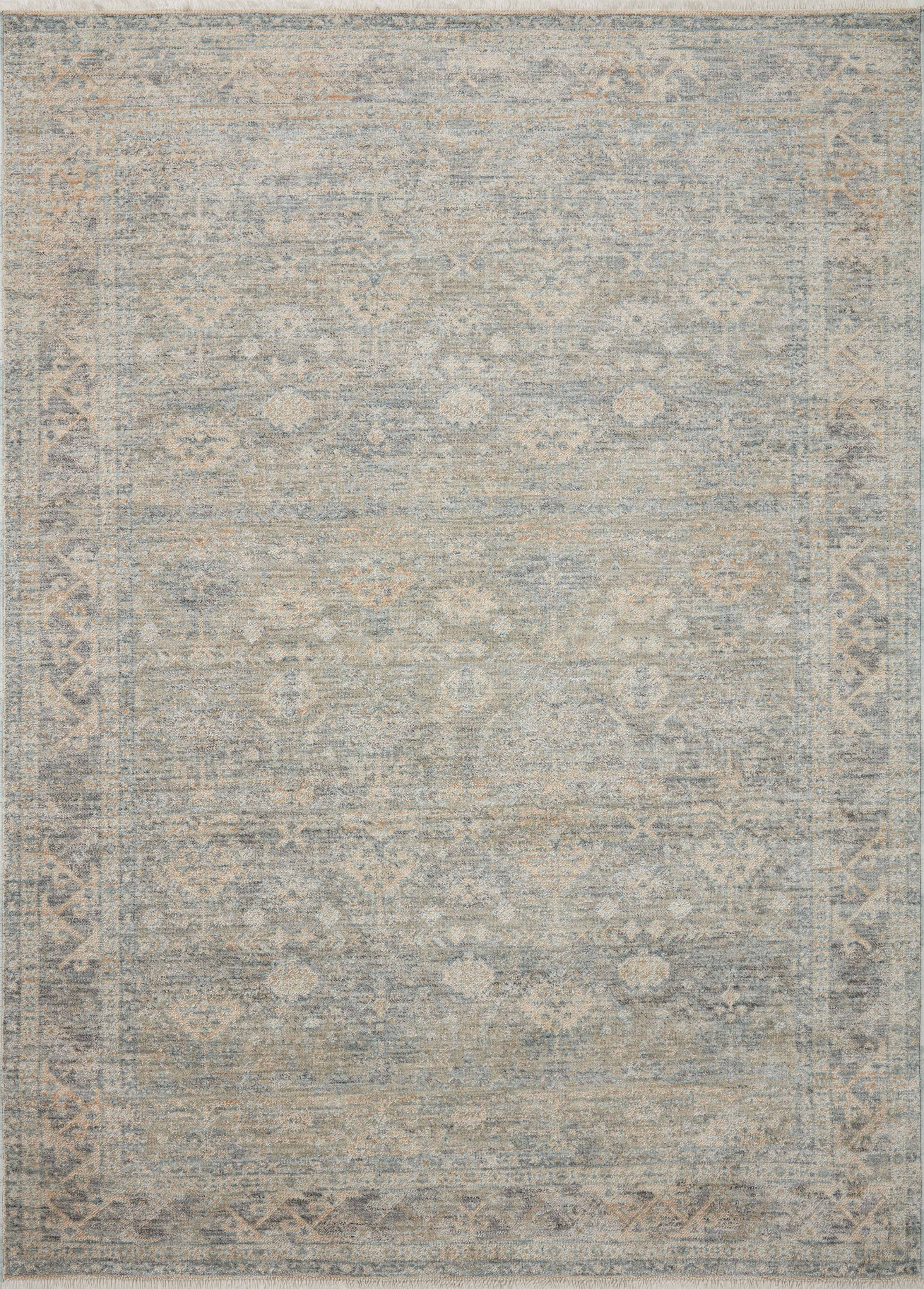 Blake Sky / Beige Rug (BLA-01)