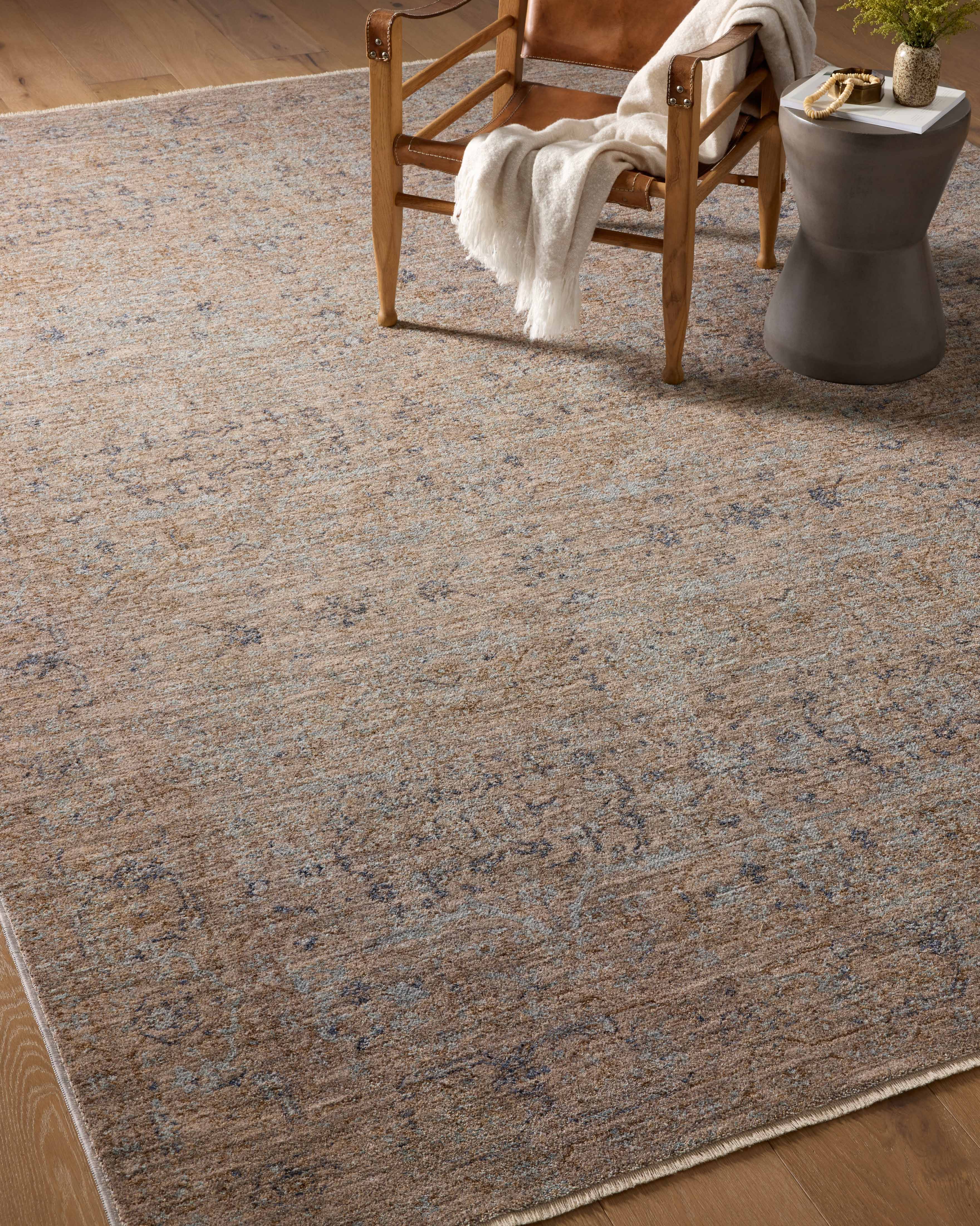 Blake Taupe / Blue Rug (BLA-03) - Image 3