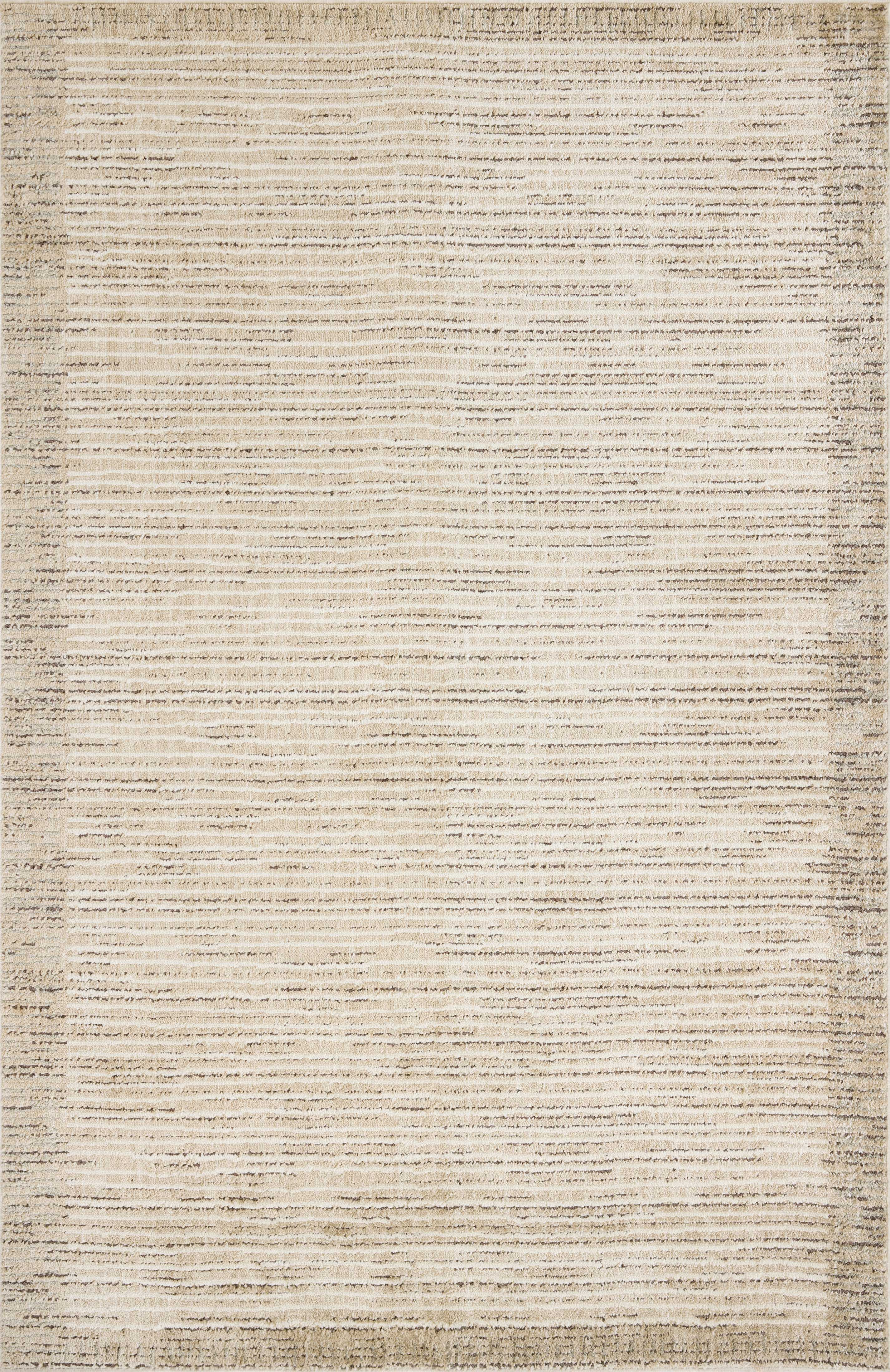 Bleecker Sand / Charcoal Rug (BLE-02)