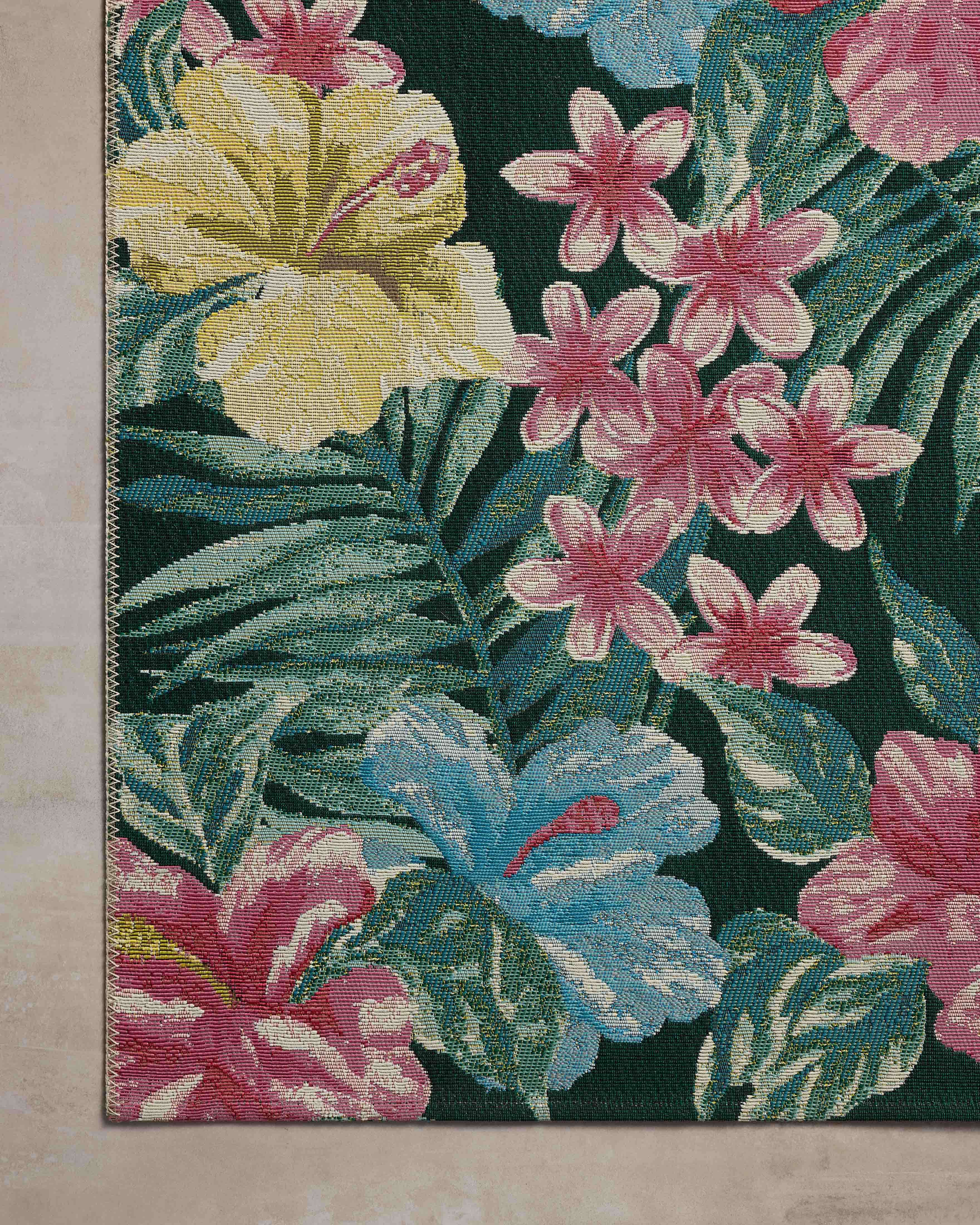 Botanical Midnight / Multi Rug (BOT-03) - Image 4