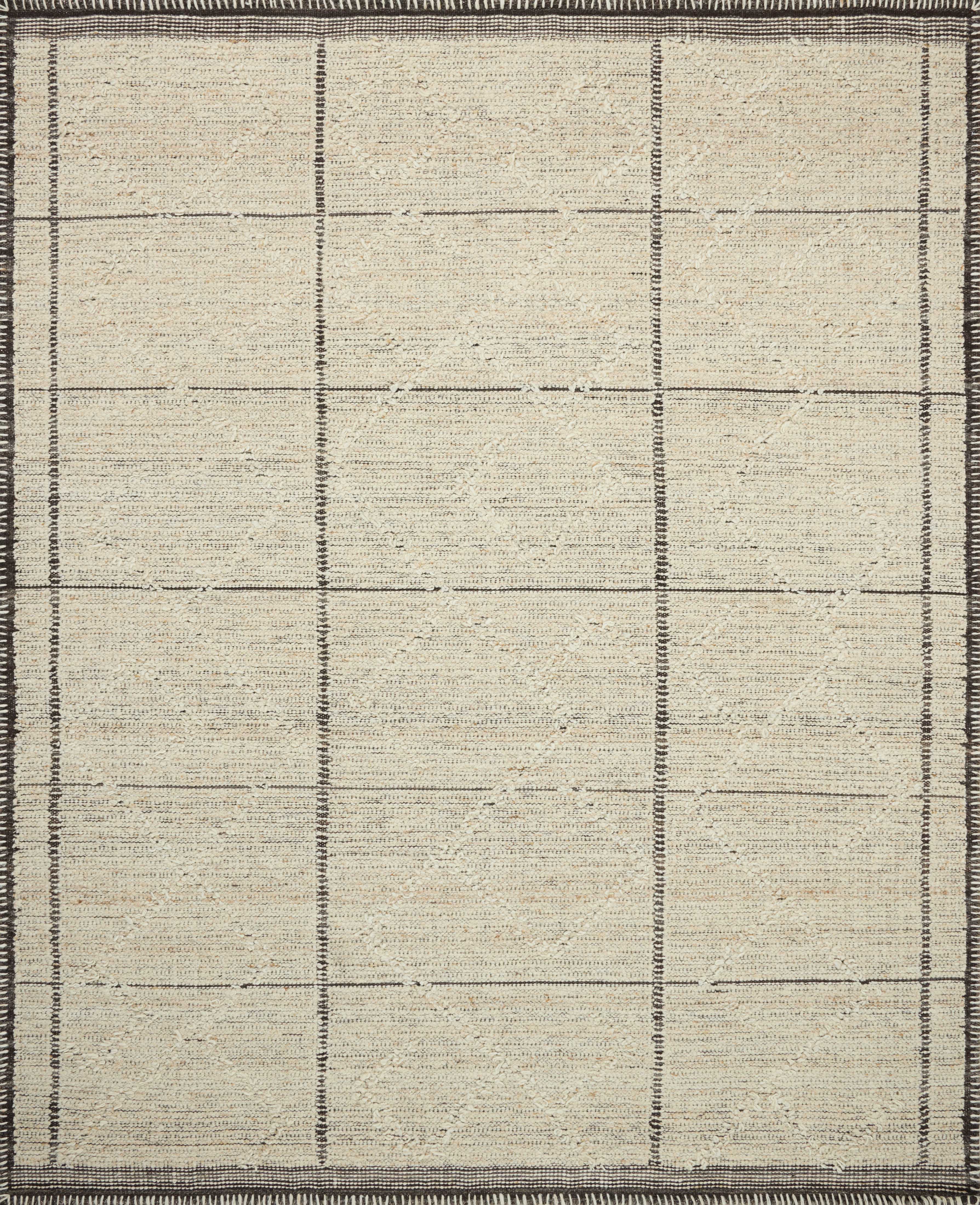 Bowie Ivory / Mocha Rug (BOE-01)