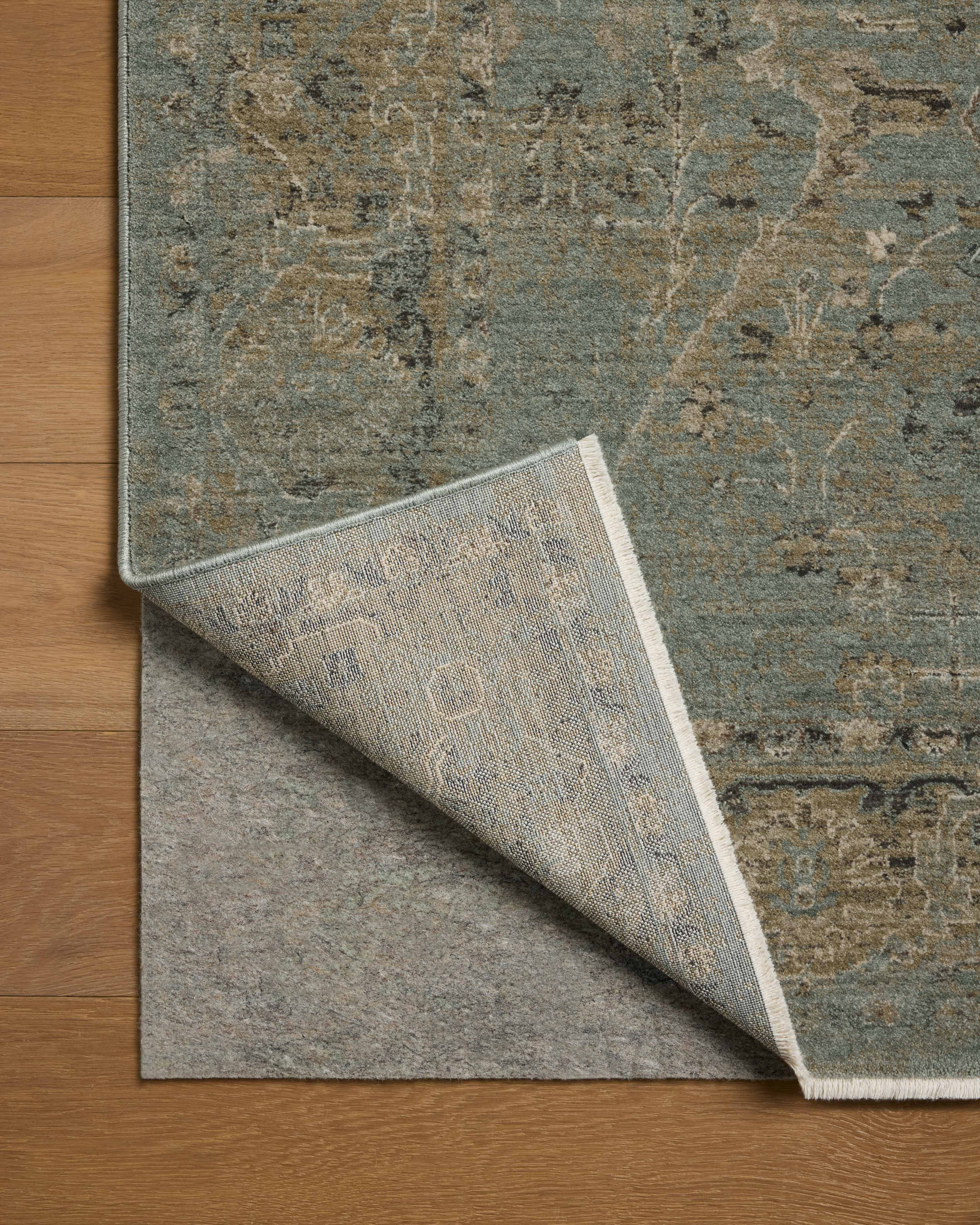 Briar Aqua / Olive Rug (BRR-02) - Image 7
