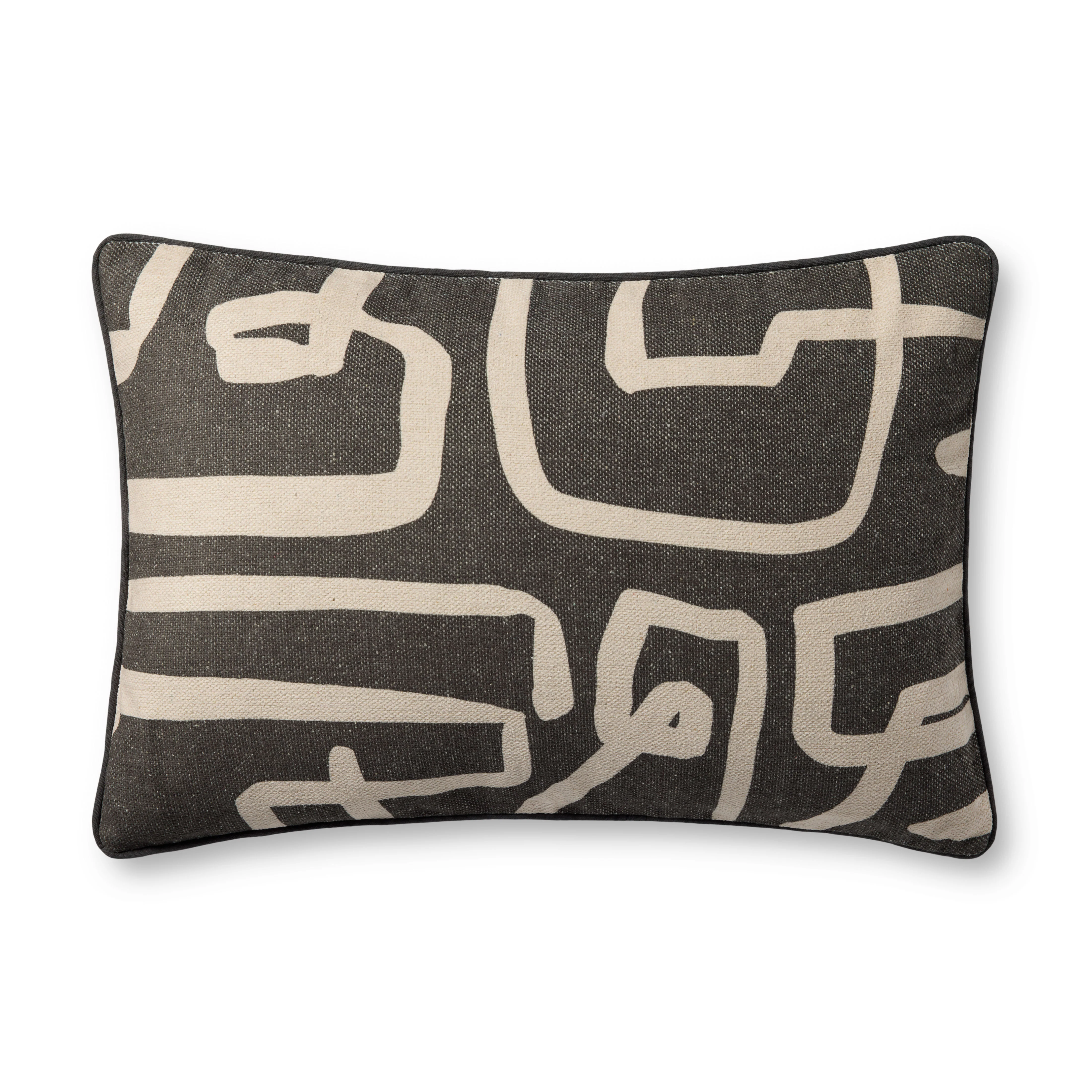 Charcoal / Natural Pillow (PBR0010) - Image 4