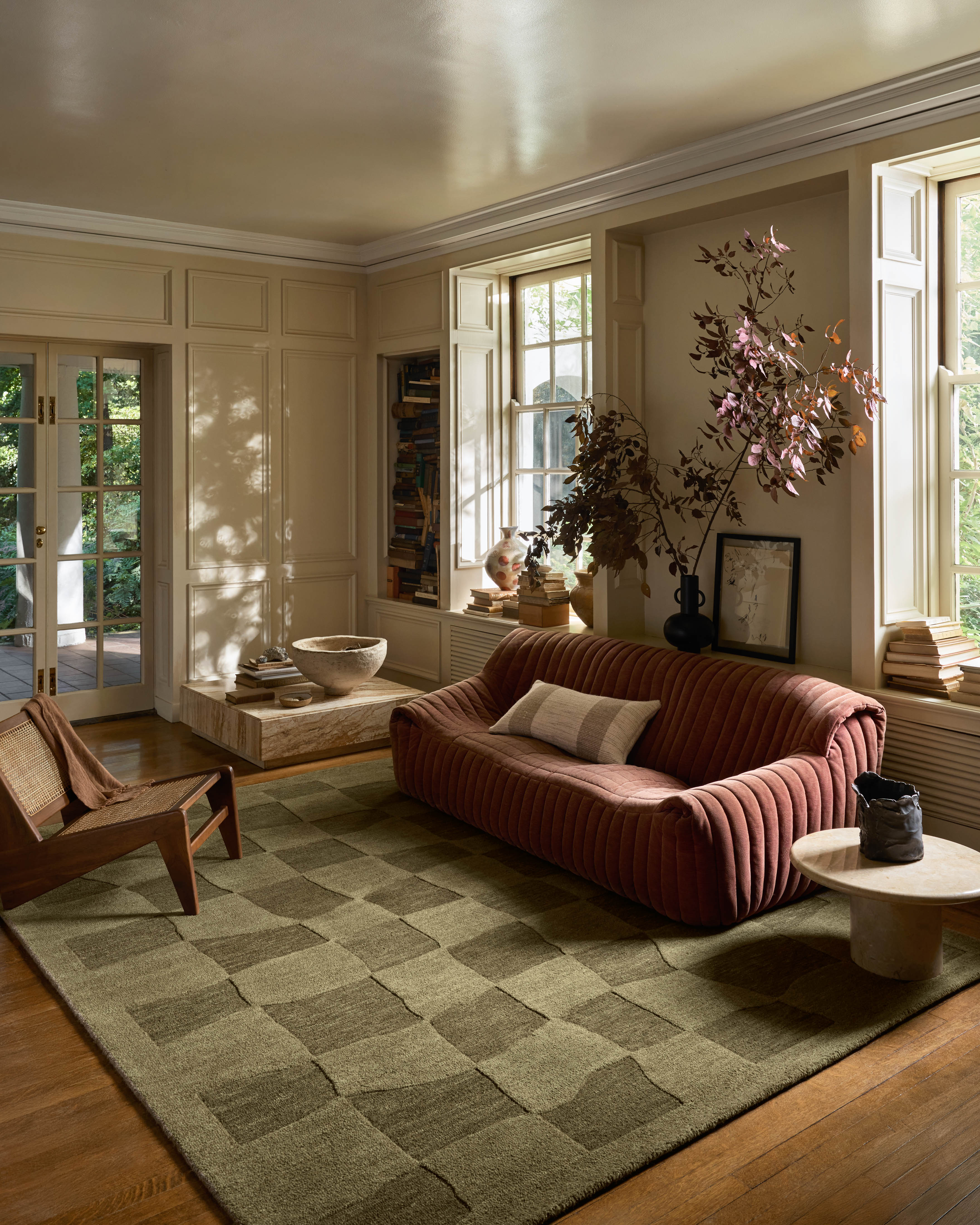 Craven Green / Olive Rug (CVN-03) - Image 2