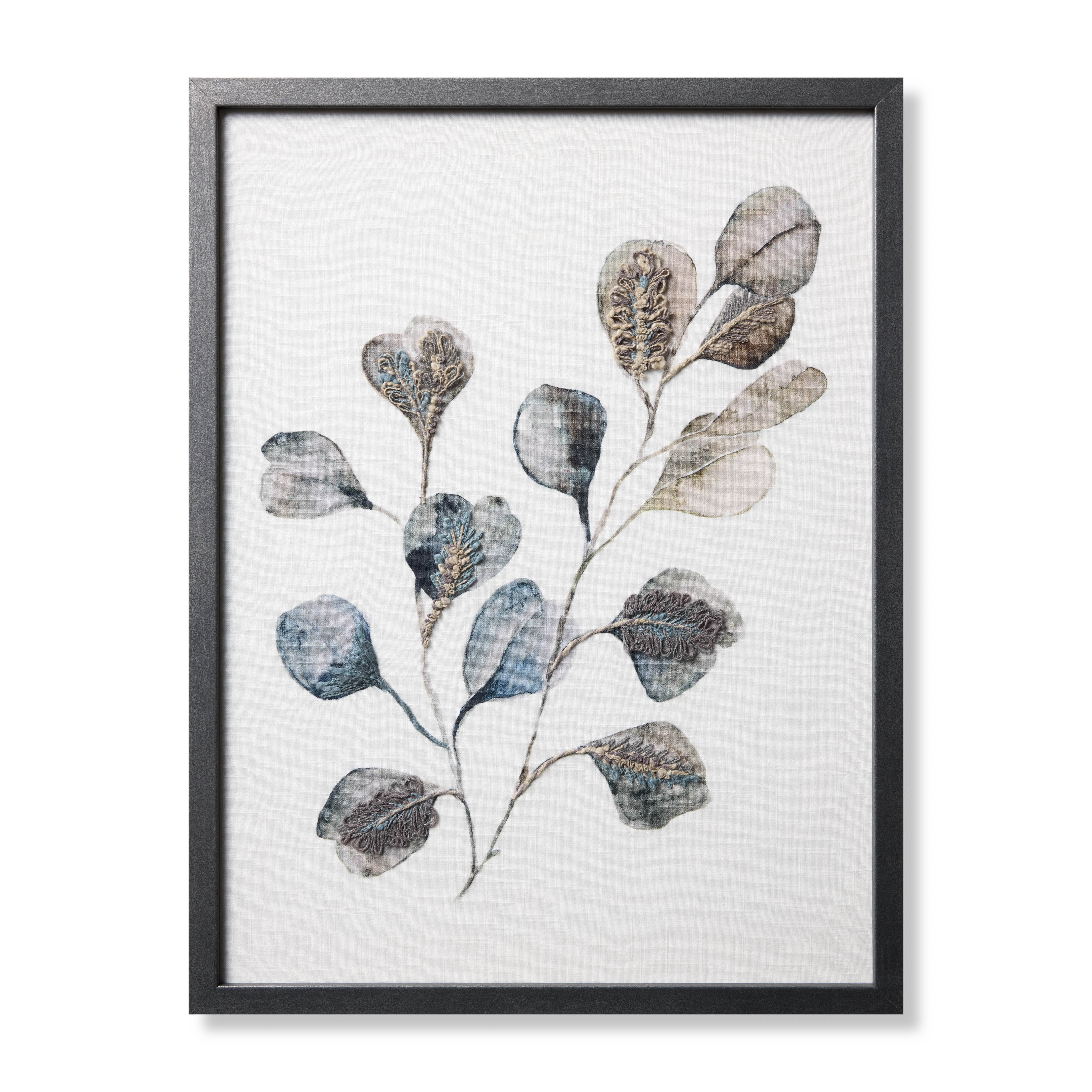 Dancing Flora Dk. Grey Wall Art (DANCI)