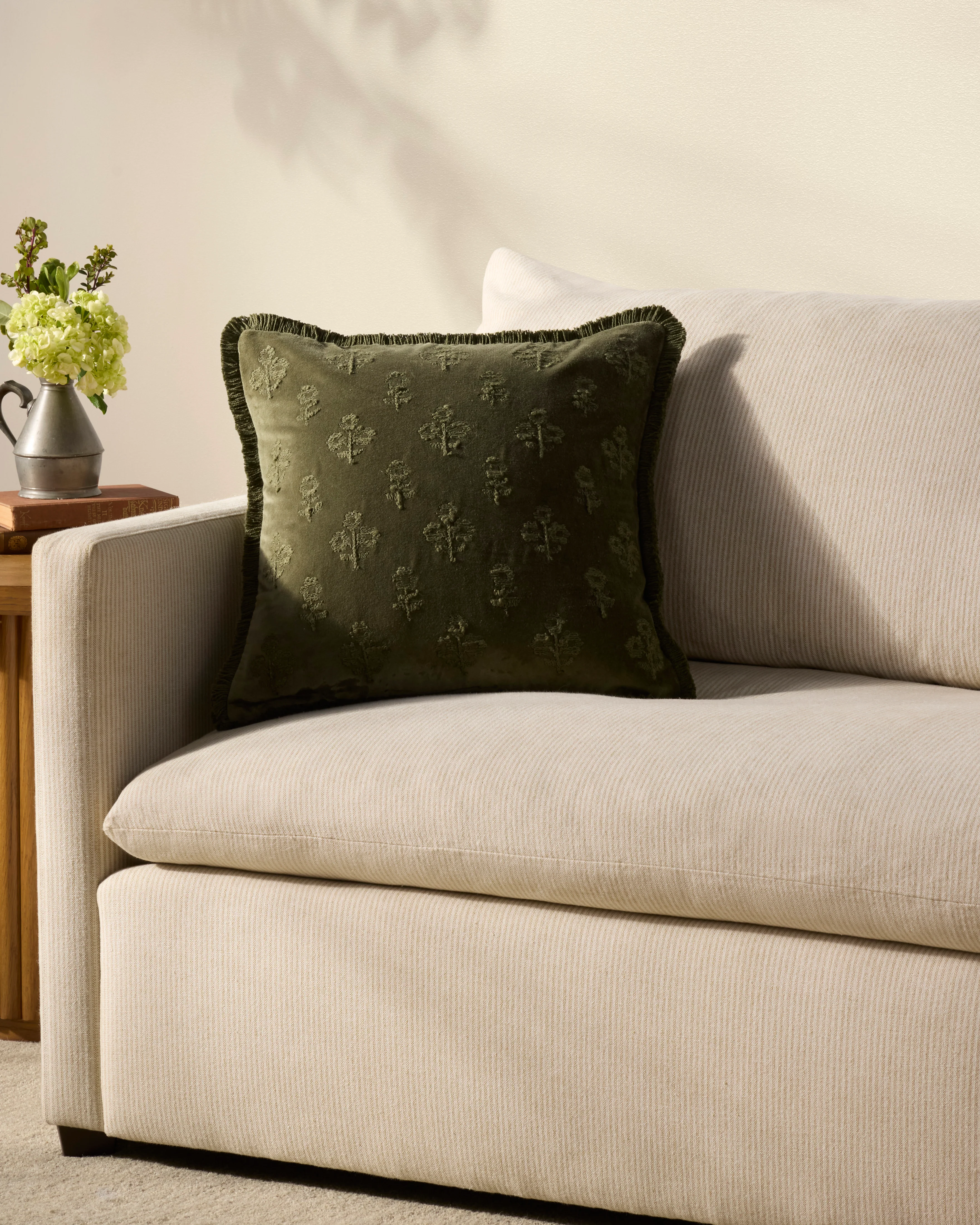 Darla Olive Pillow (PCJ0025)