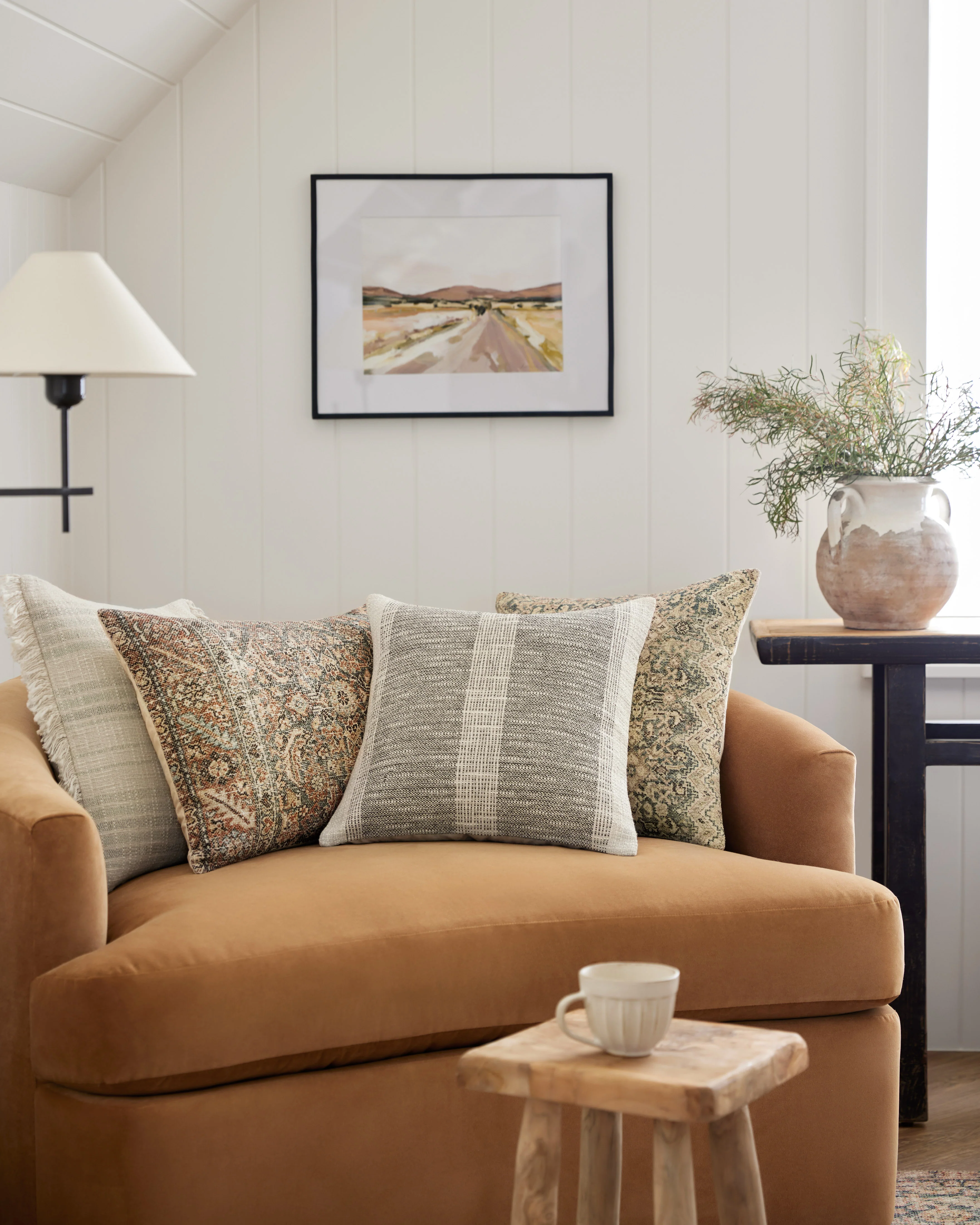 Dusk Charcoal / Ivory Pillow (PAR0005) - Image 3