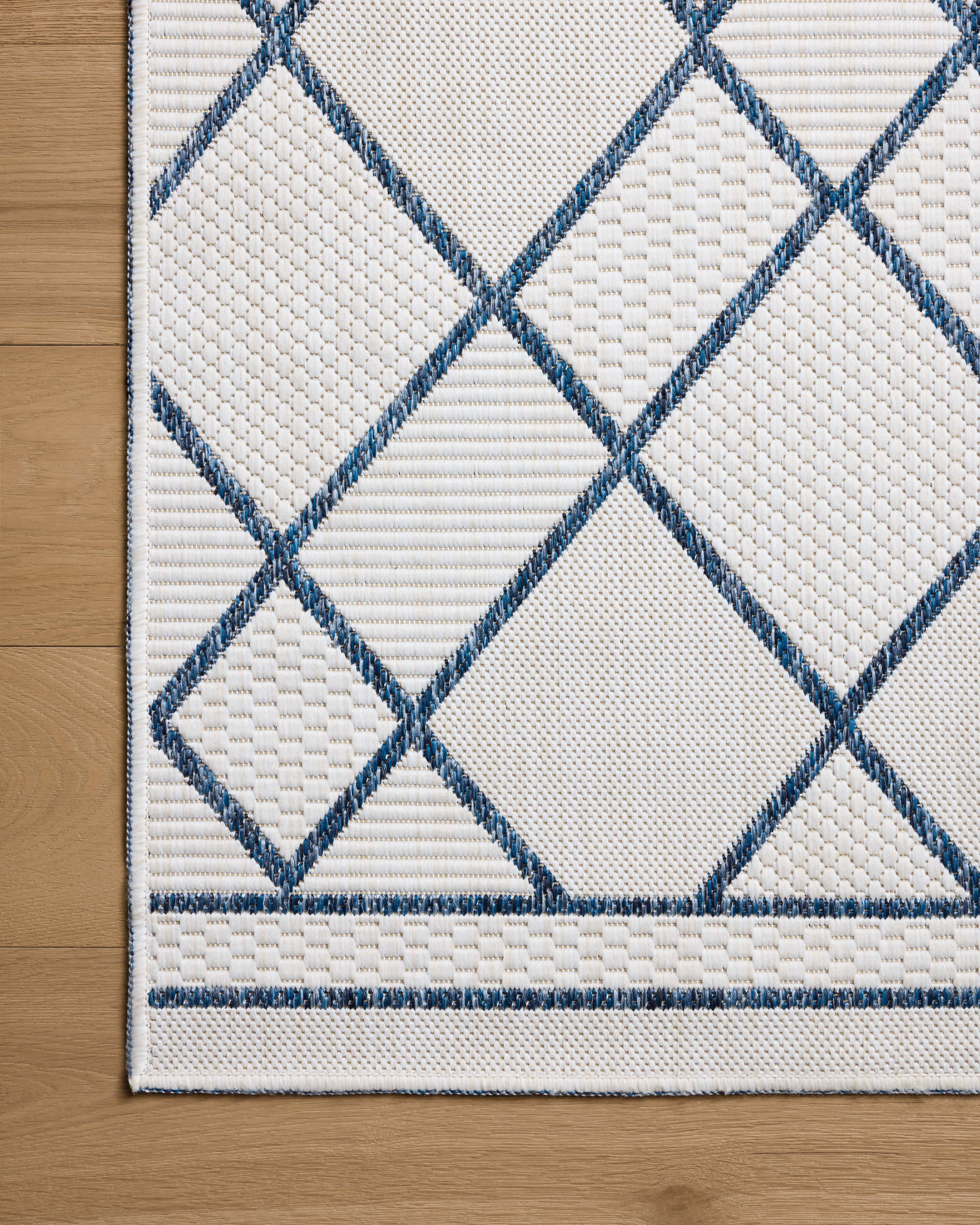 Easton Ivory / Denim Rug (ESN-08) - Image 6
