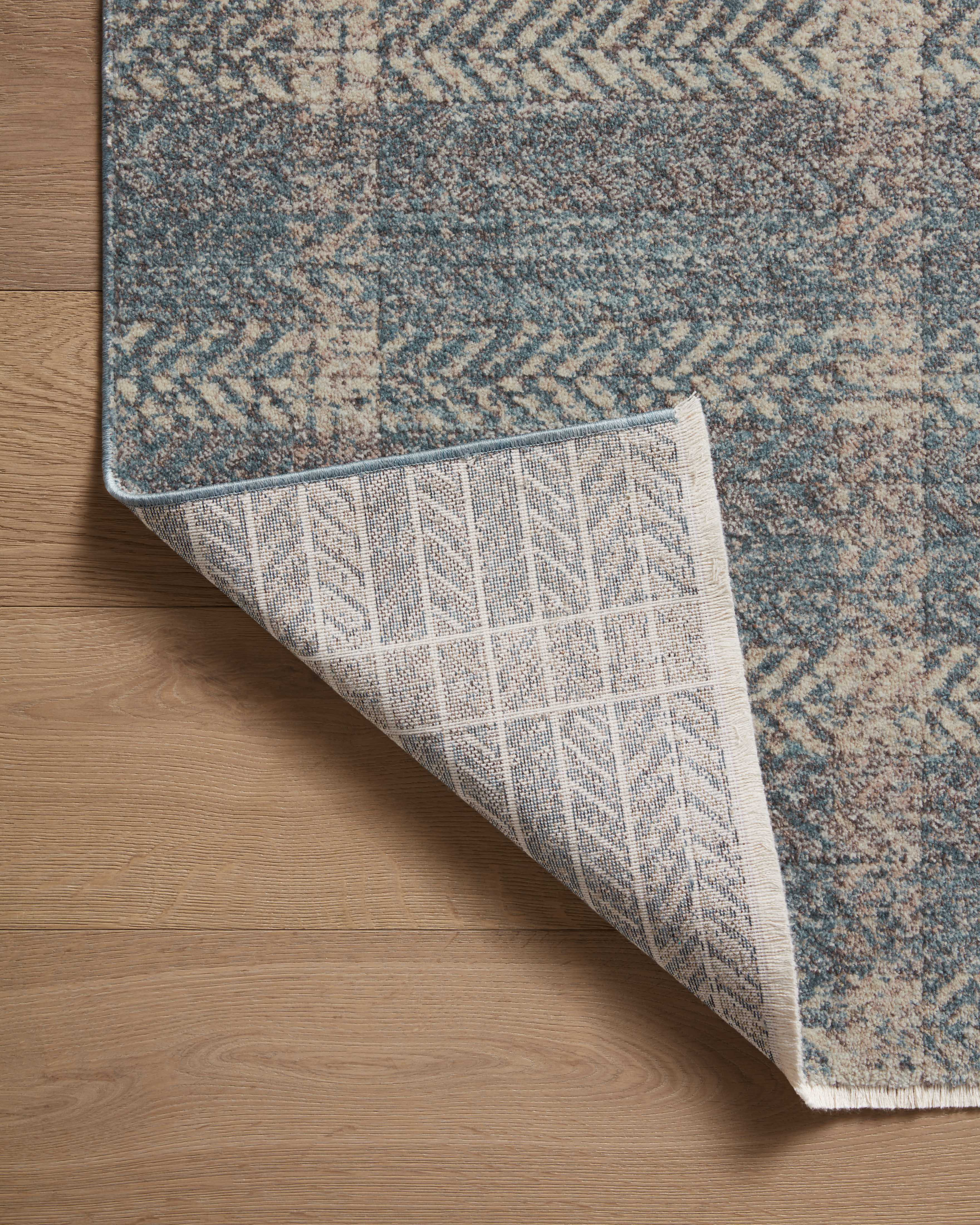 Ember Blue / Beige Rug (EMB-03) - Image 6