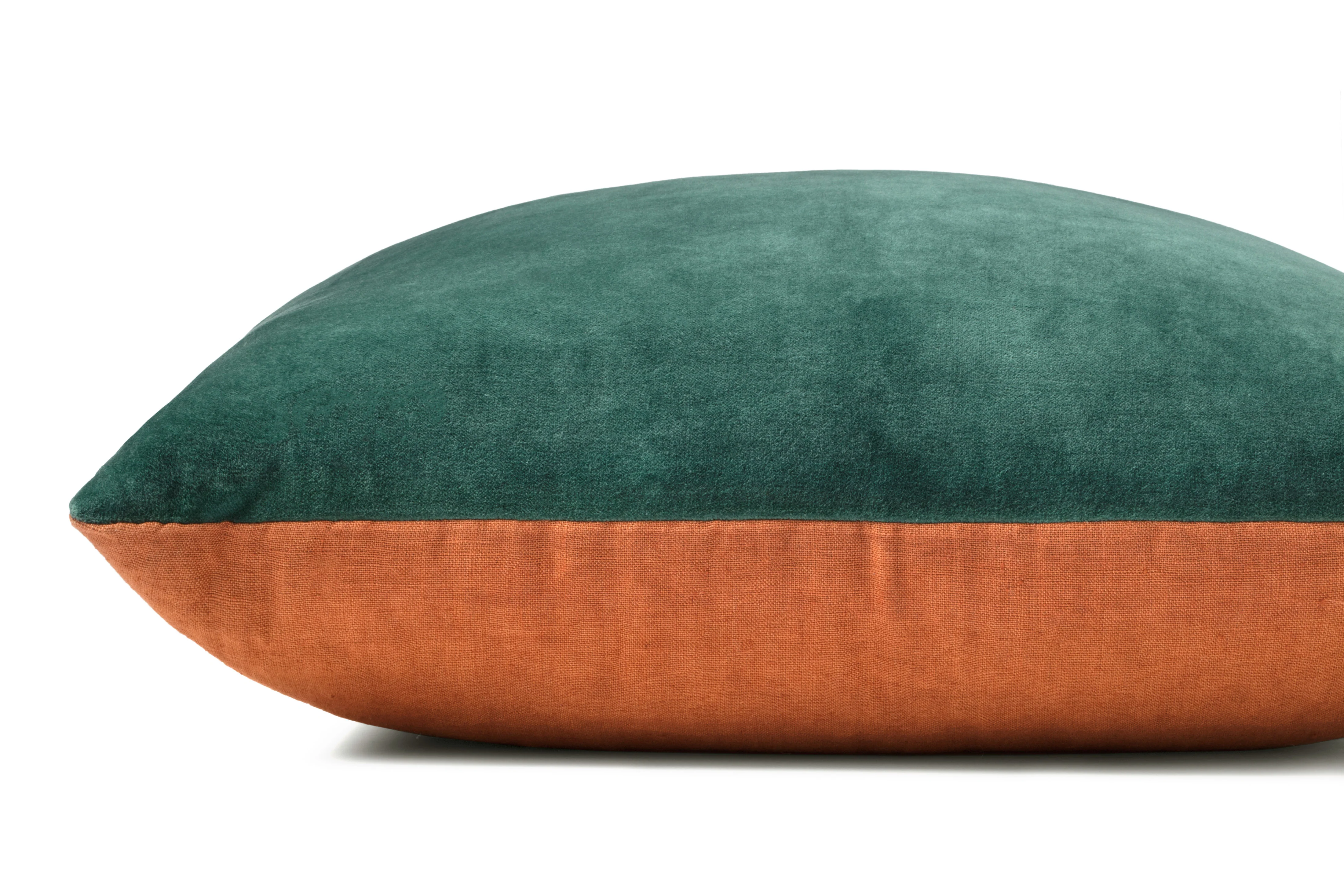 Emerald / Amber Pillow (P1153) - Image 4