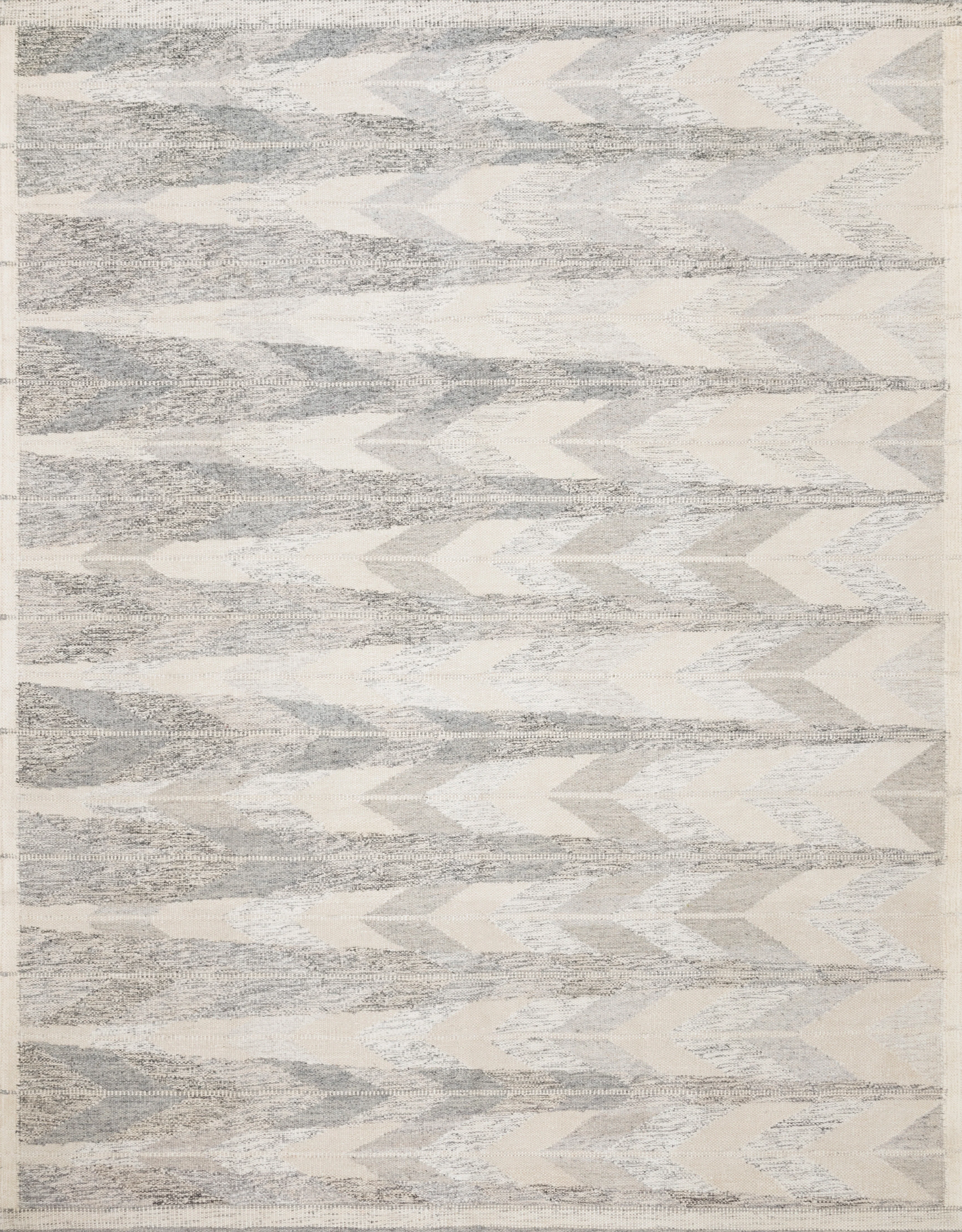 Evelina Pewter / Silver Rug (EVE-02)