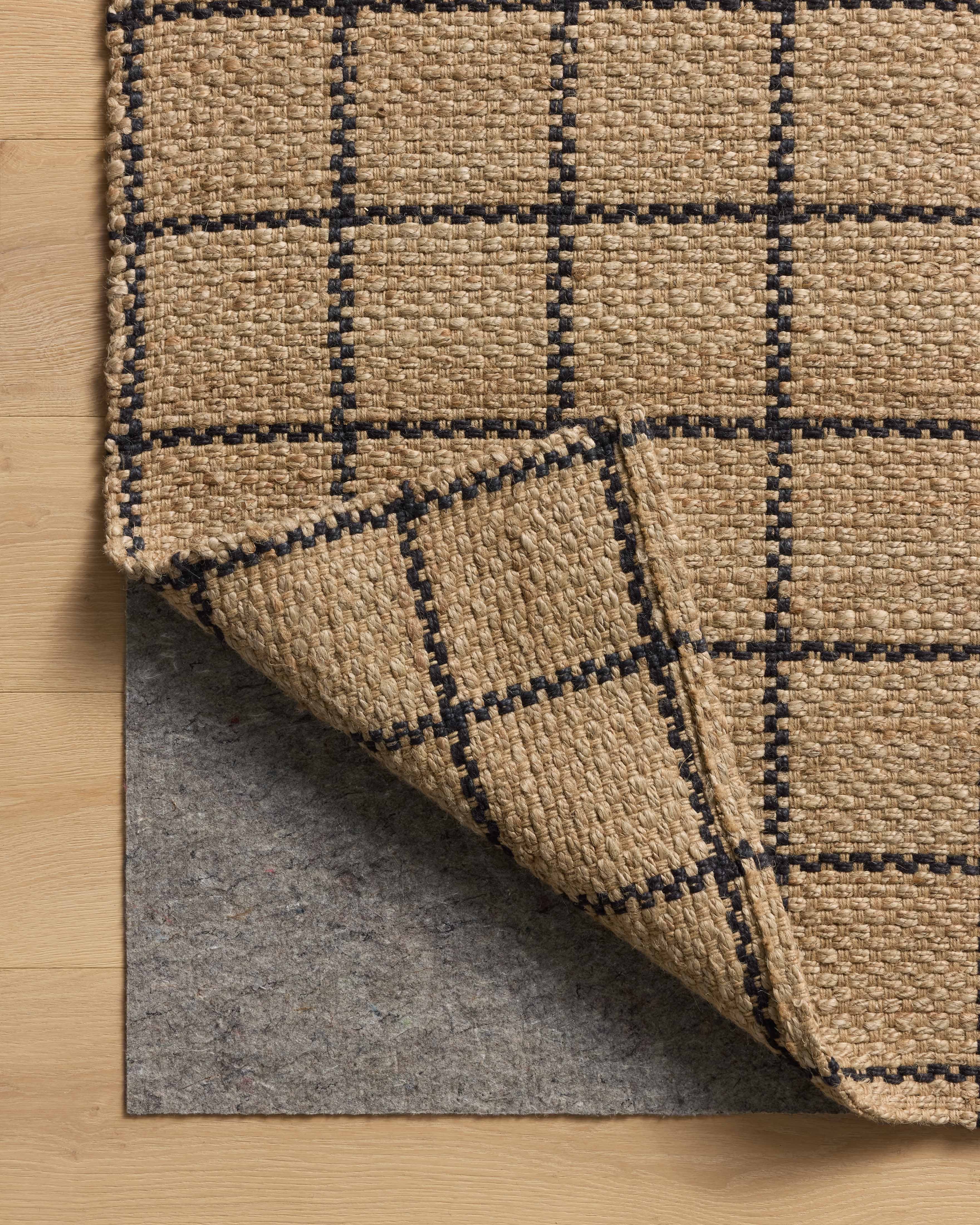 Fletcher Natural / Black Rug (FLE-01) - Image 8
