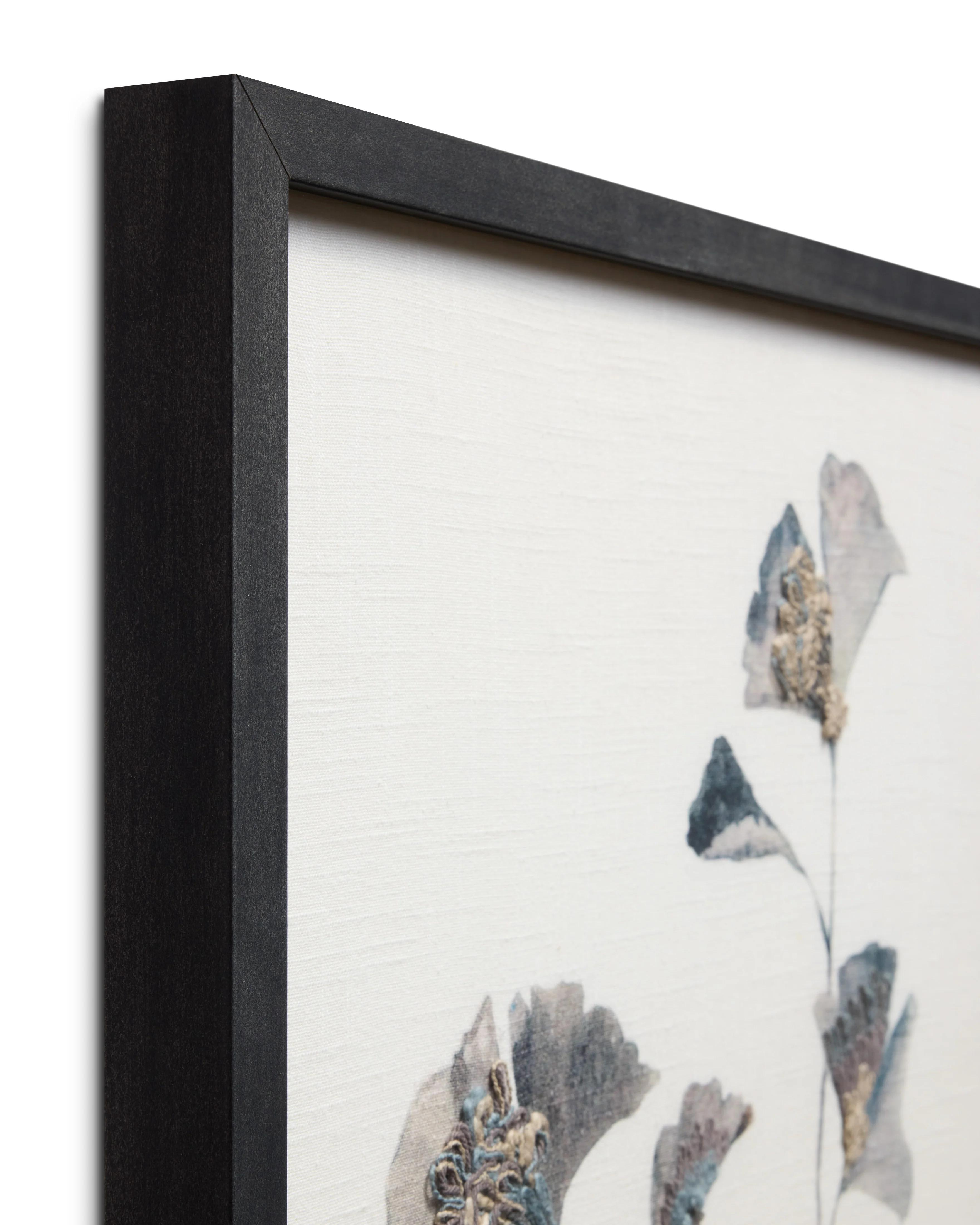 Ginkgo's Grace Dk. Grey Wall Art (GINKG) - Image 2