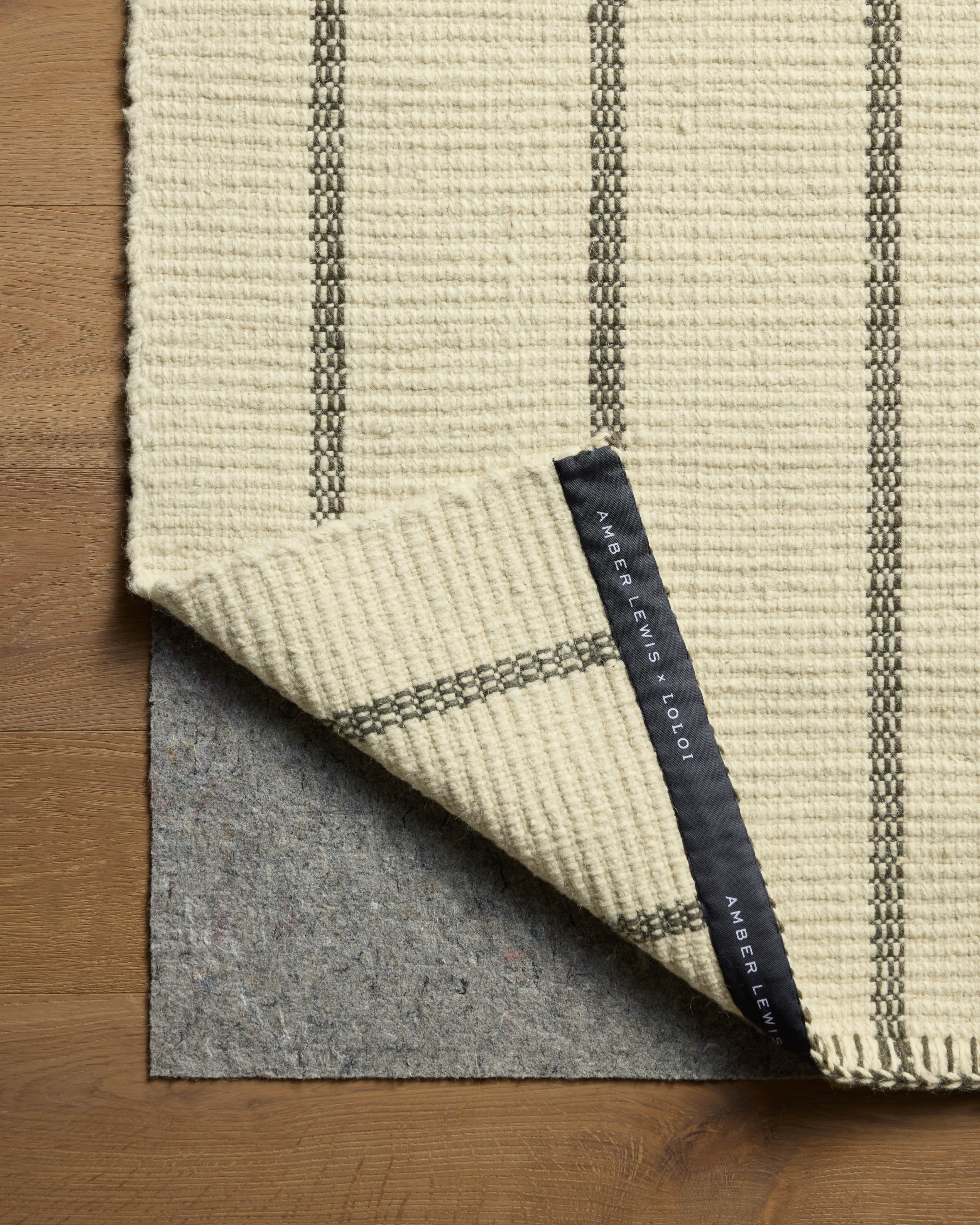 Harlan Ivory / Charcoal Rug (HLN-01) - Image 5