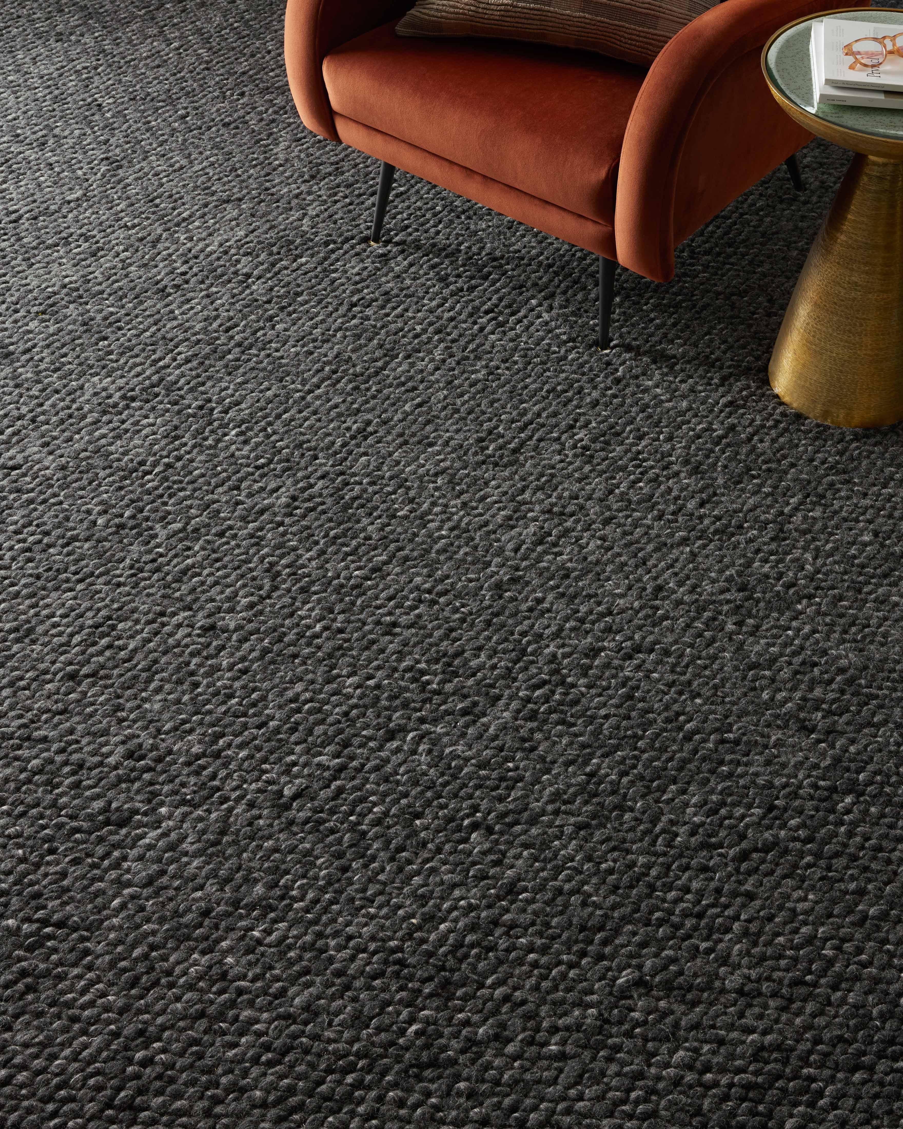 Hendrick Charcoal Rug (HEN-01) - Image 2