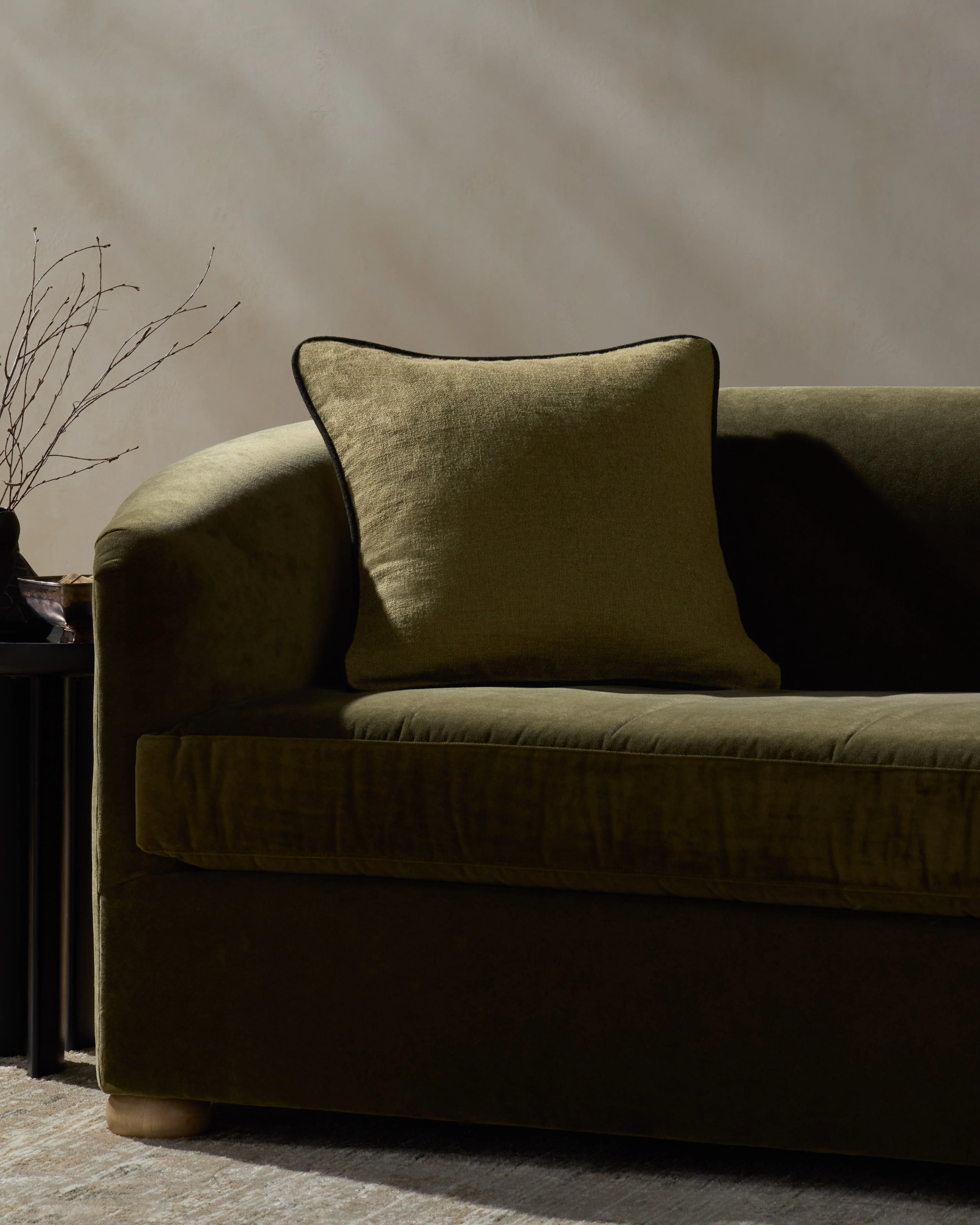 Hudson Green / Black Pillow (PJBR0005) - Image 2