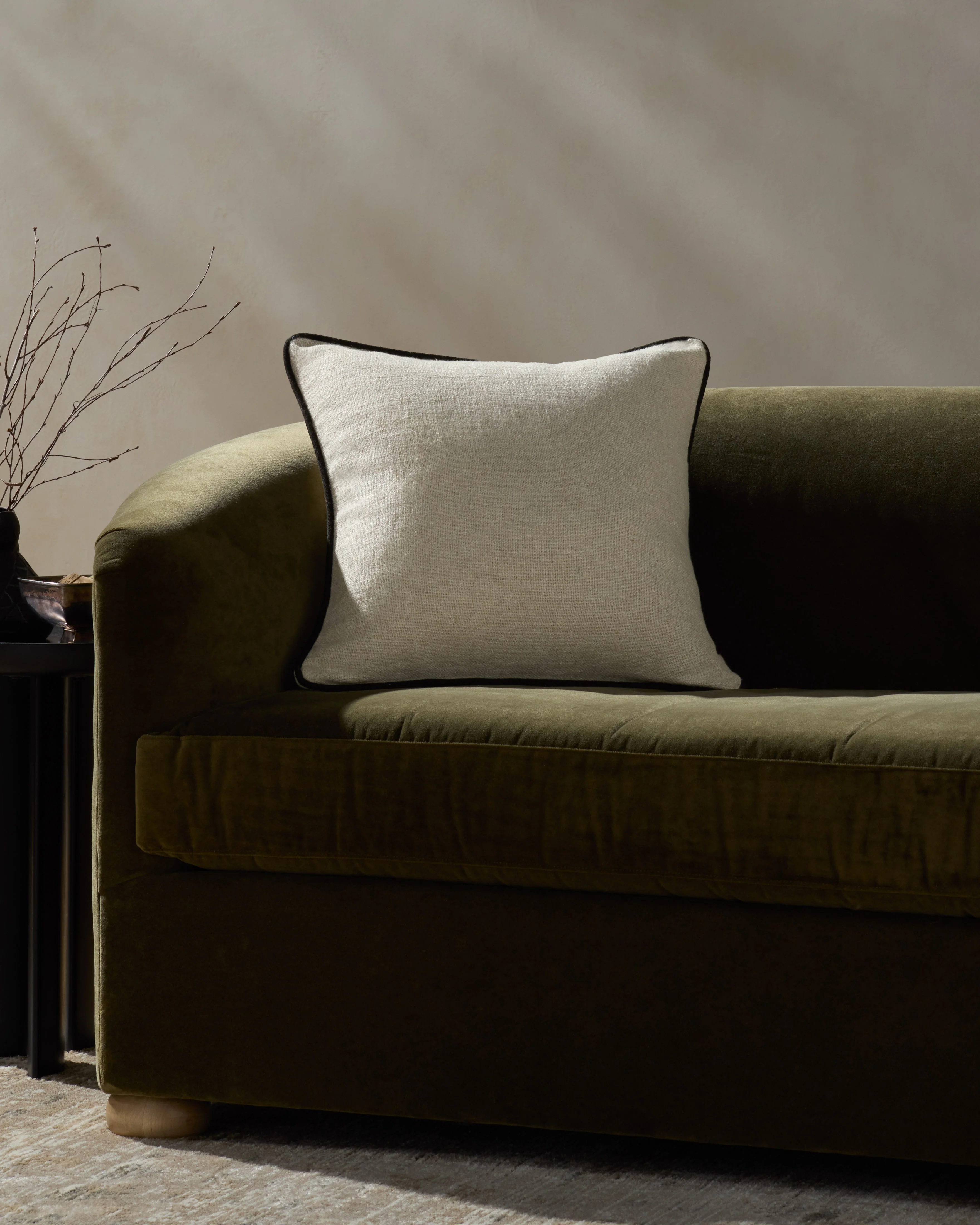 Hudson Natural / Black Pillow (PJBR0005) - Image 2