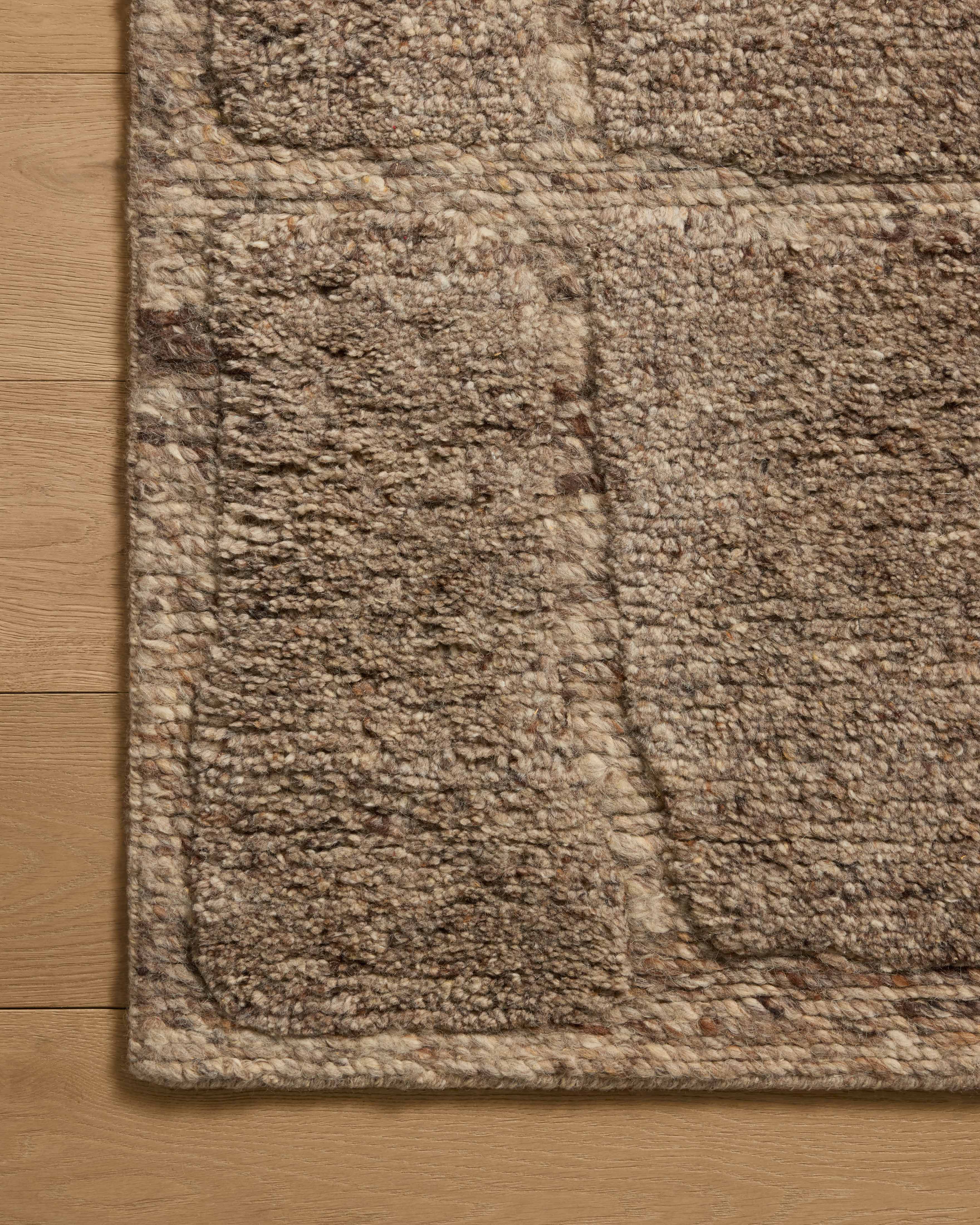 Hughes Taupe Rug (HUS-01) - Image 3
