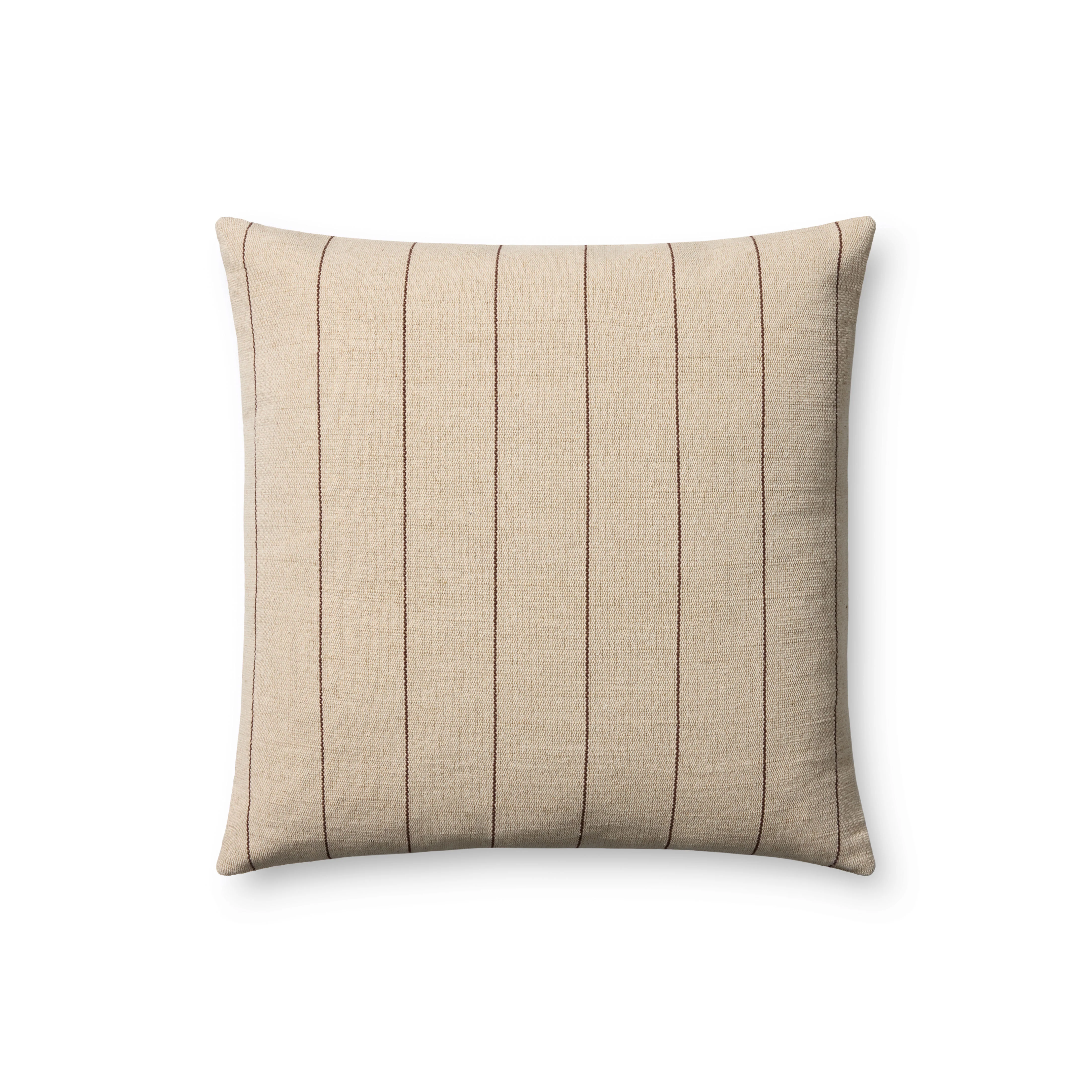Keisha Natural / Brown Pillow (PAL0046)