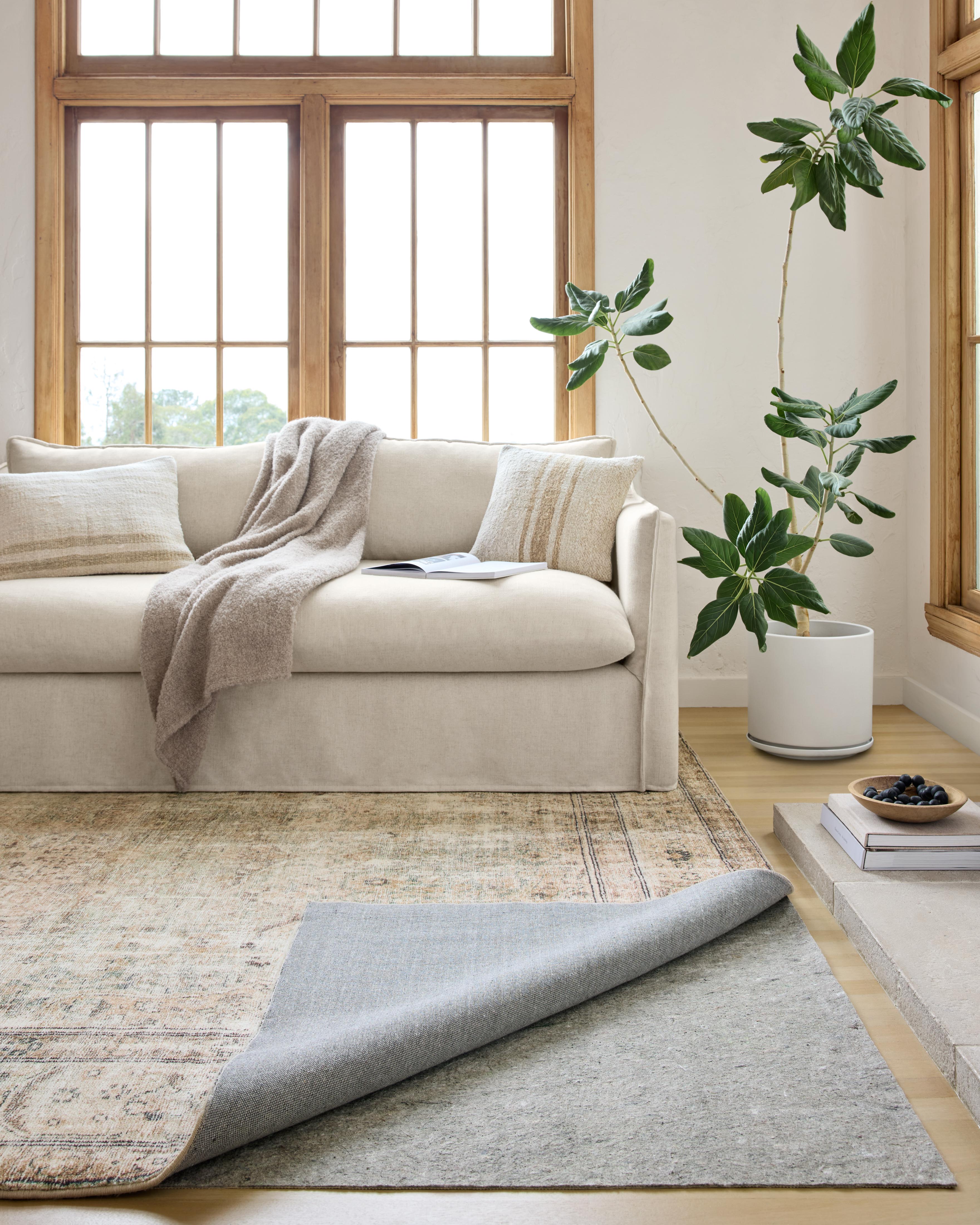 Loloi- Grip 1/4" Grey Rug (ULTSS) - Image 2