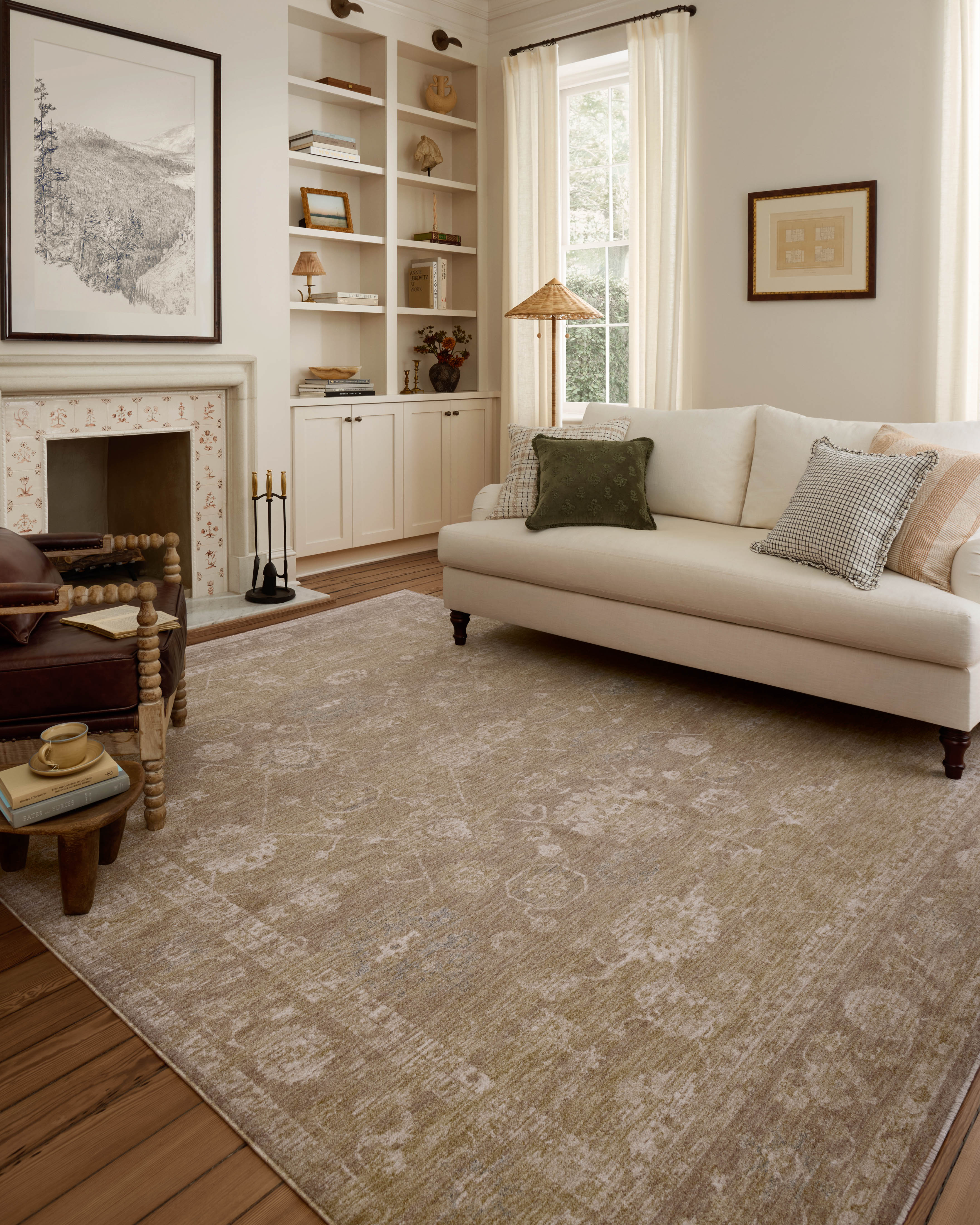 Louisa Taupe / Gold Rug (LOI-04) - Image 2