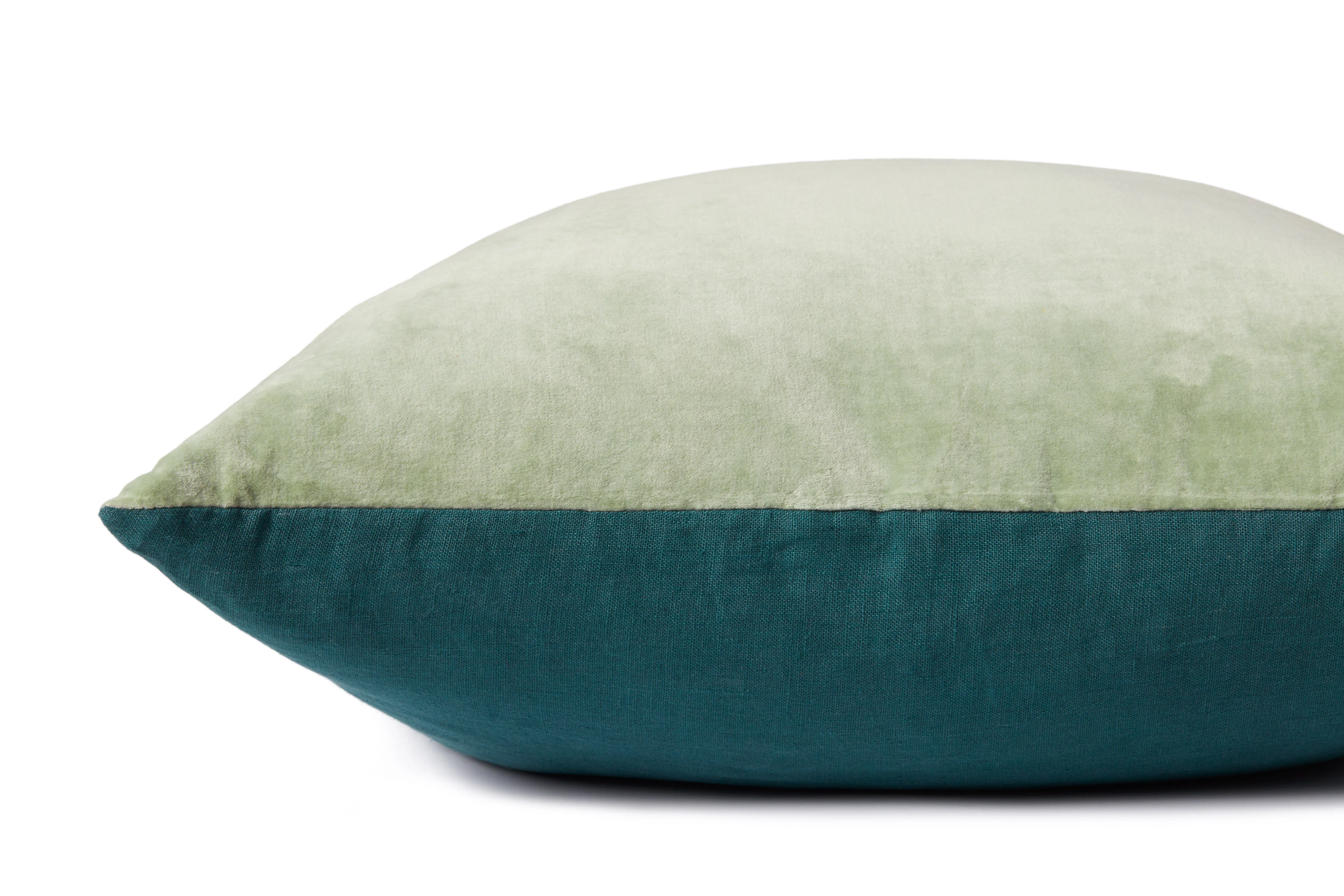 Lt. Green / Blue Pillow (P1153) - Image 3