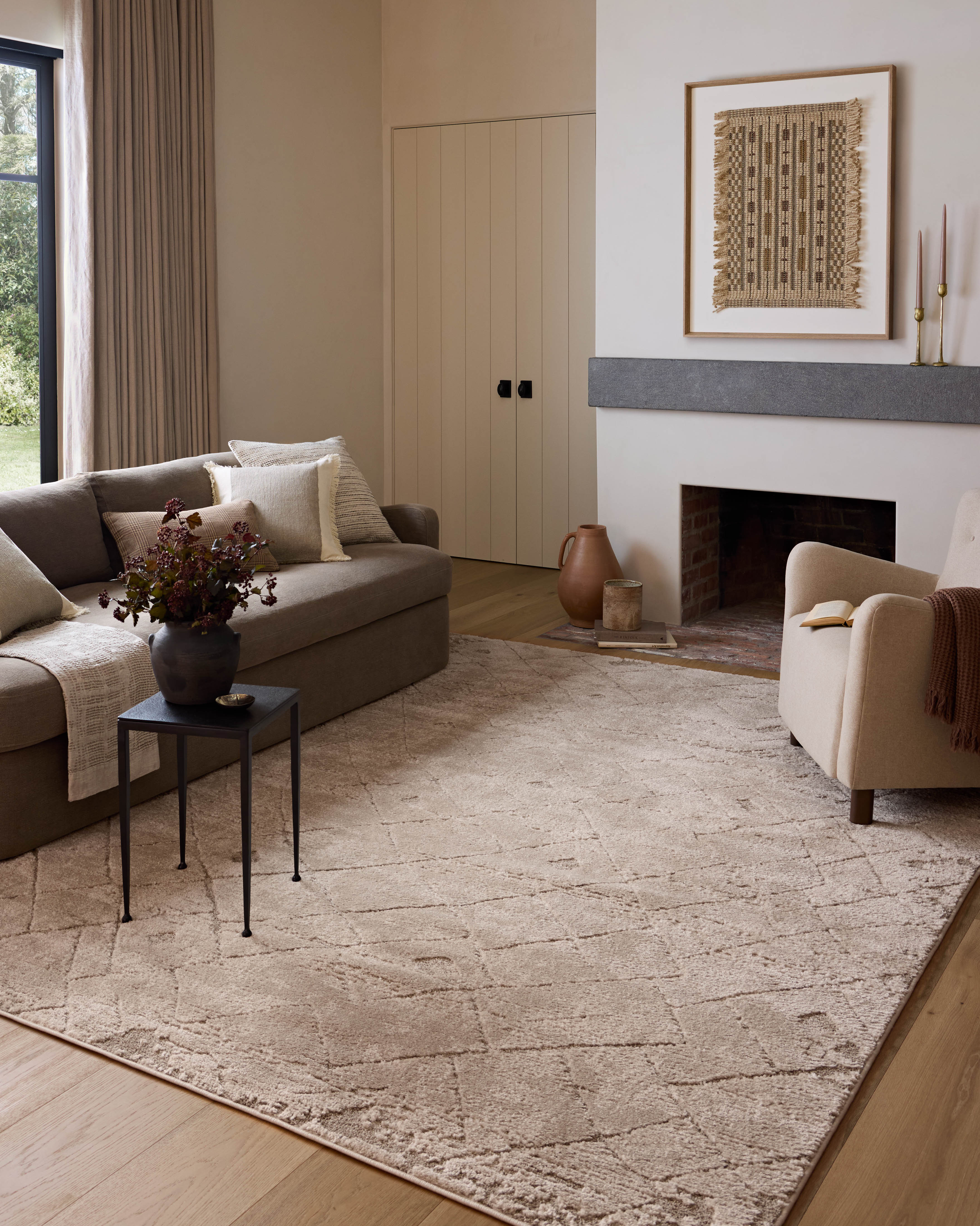 Monty Beige / Natural Rug (MOT-05) - Image 2