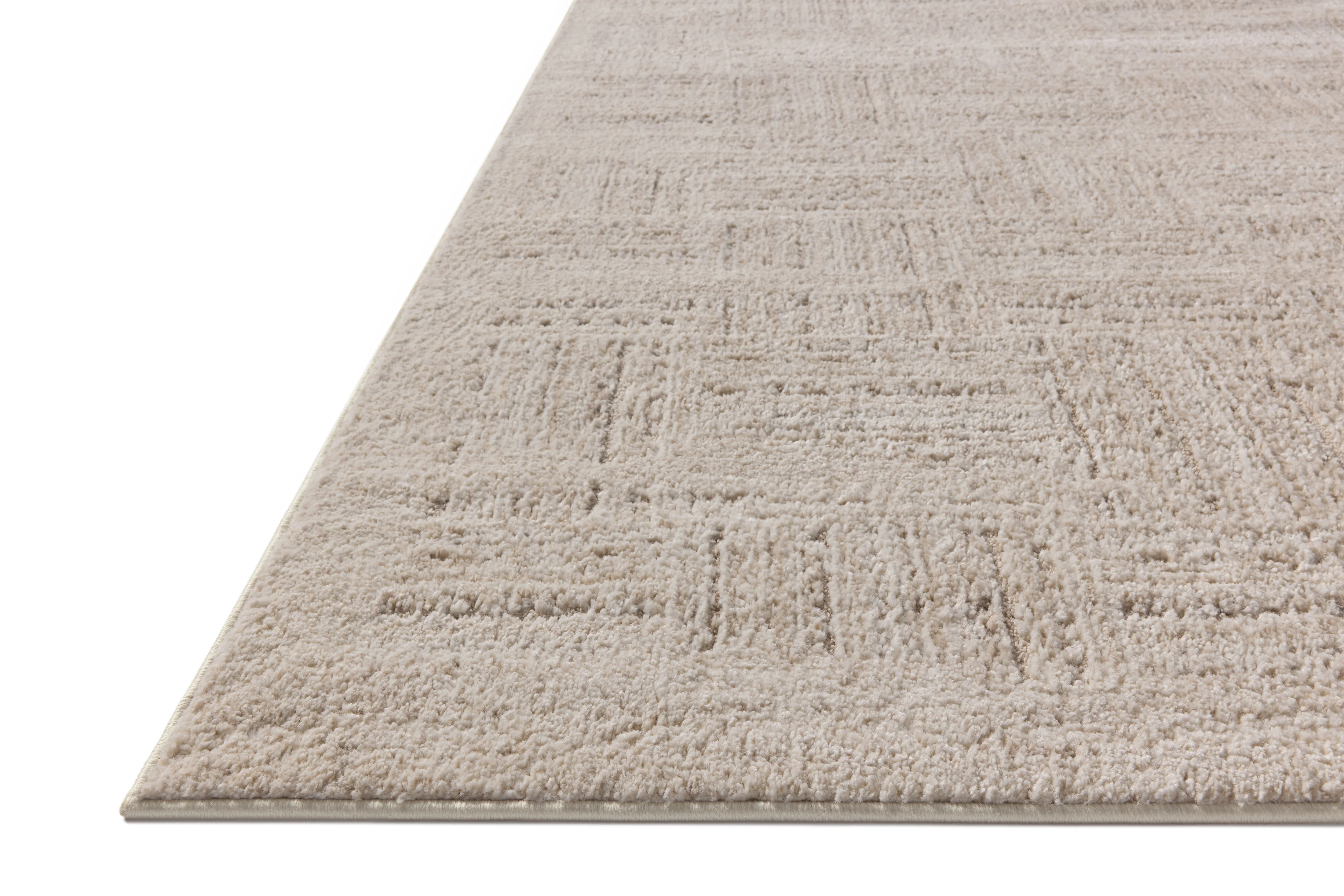 Monty Ivory / Taupe Rug (MOT-01) - Image 4