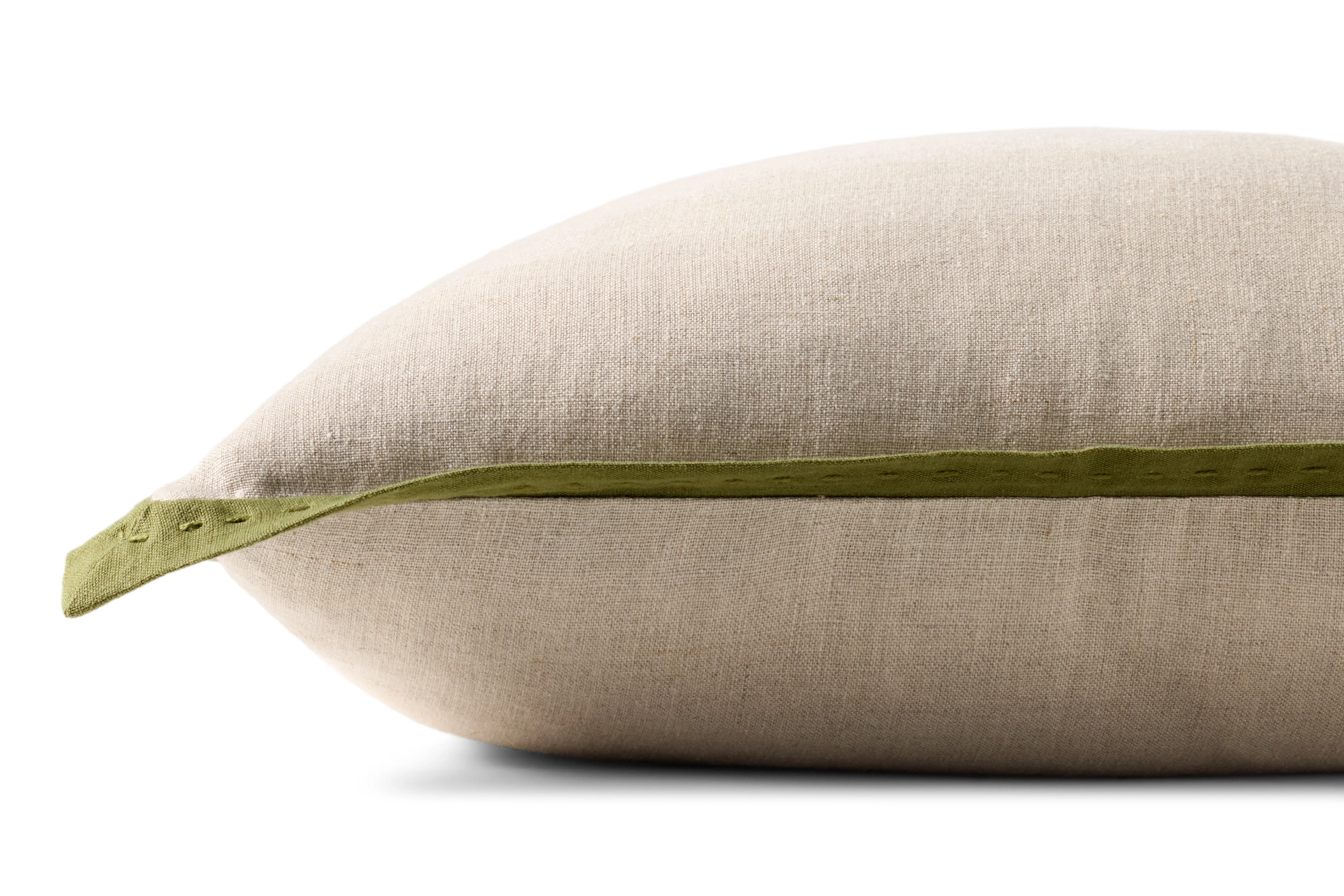 Natural / Green Pillow (PLL0197) - Image 2