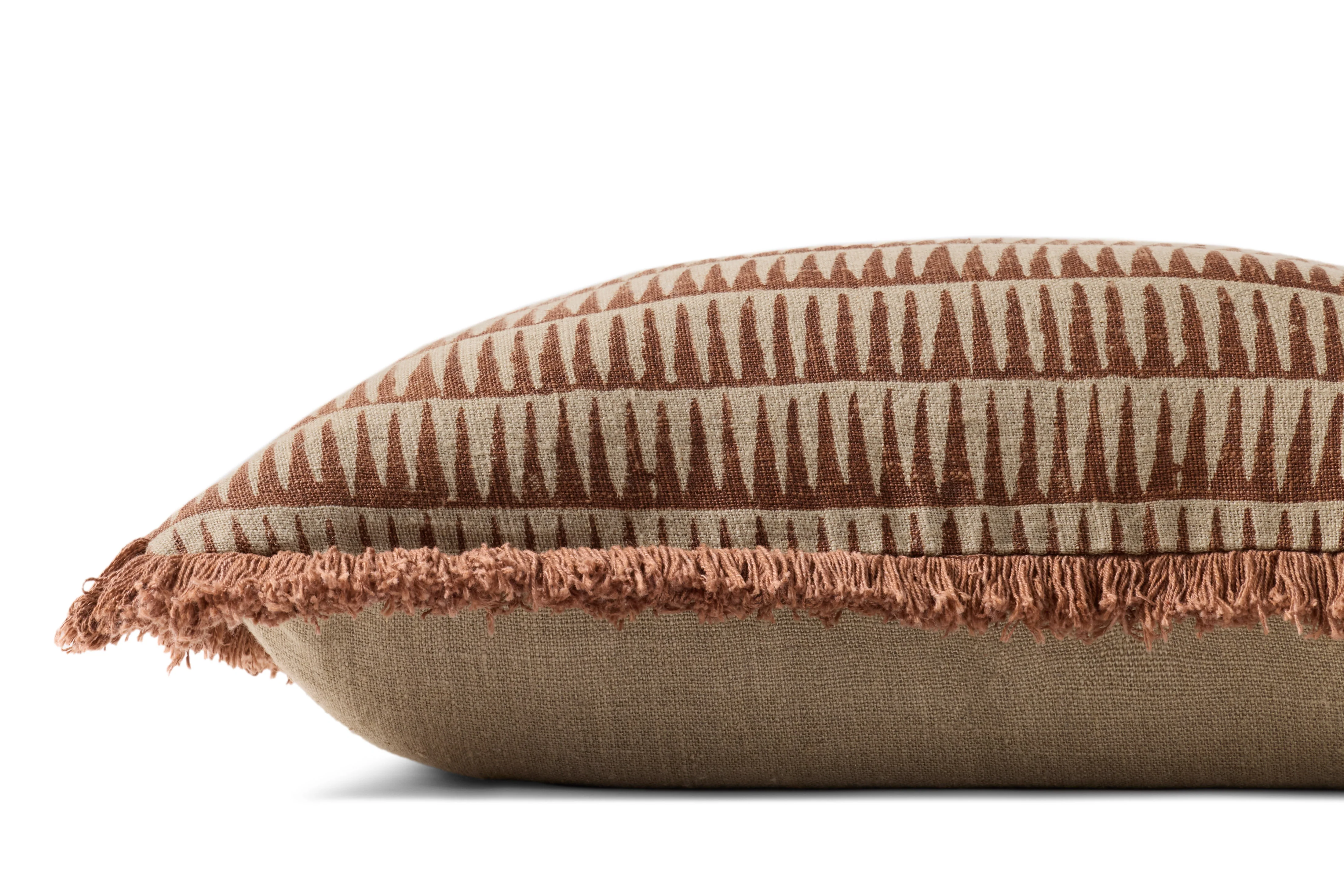 Natural / Rust Pillow (PLL0202) - Image 2