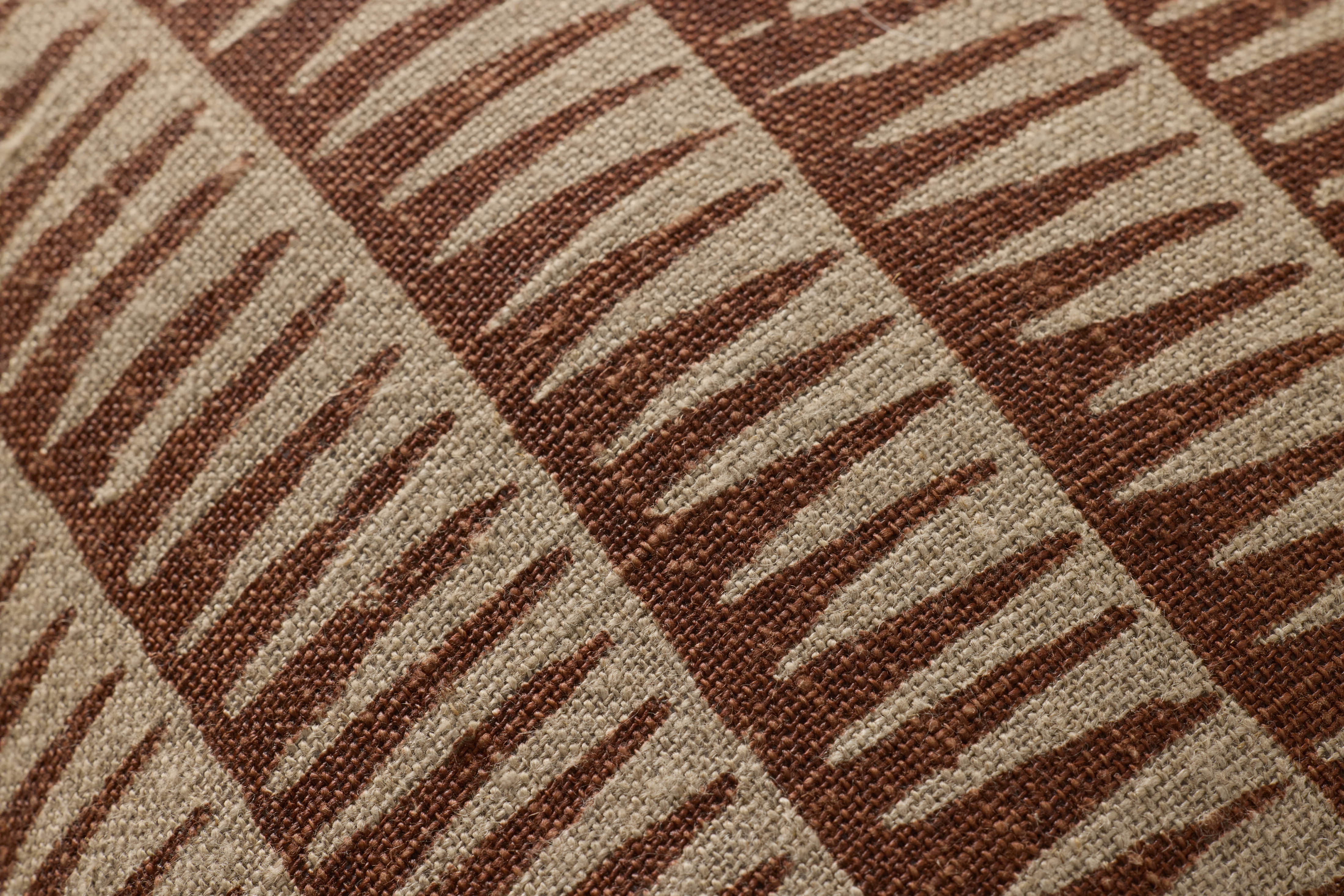 Natural / Rust Pillow (PLL0202) - Image 3