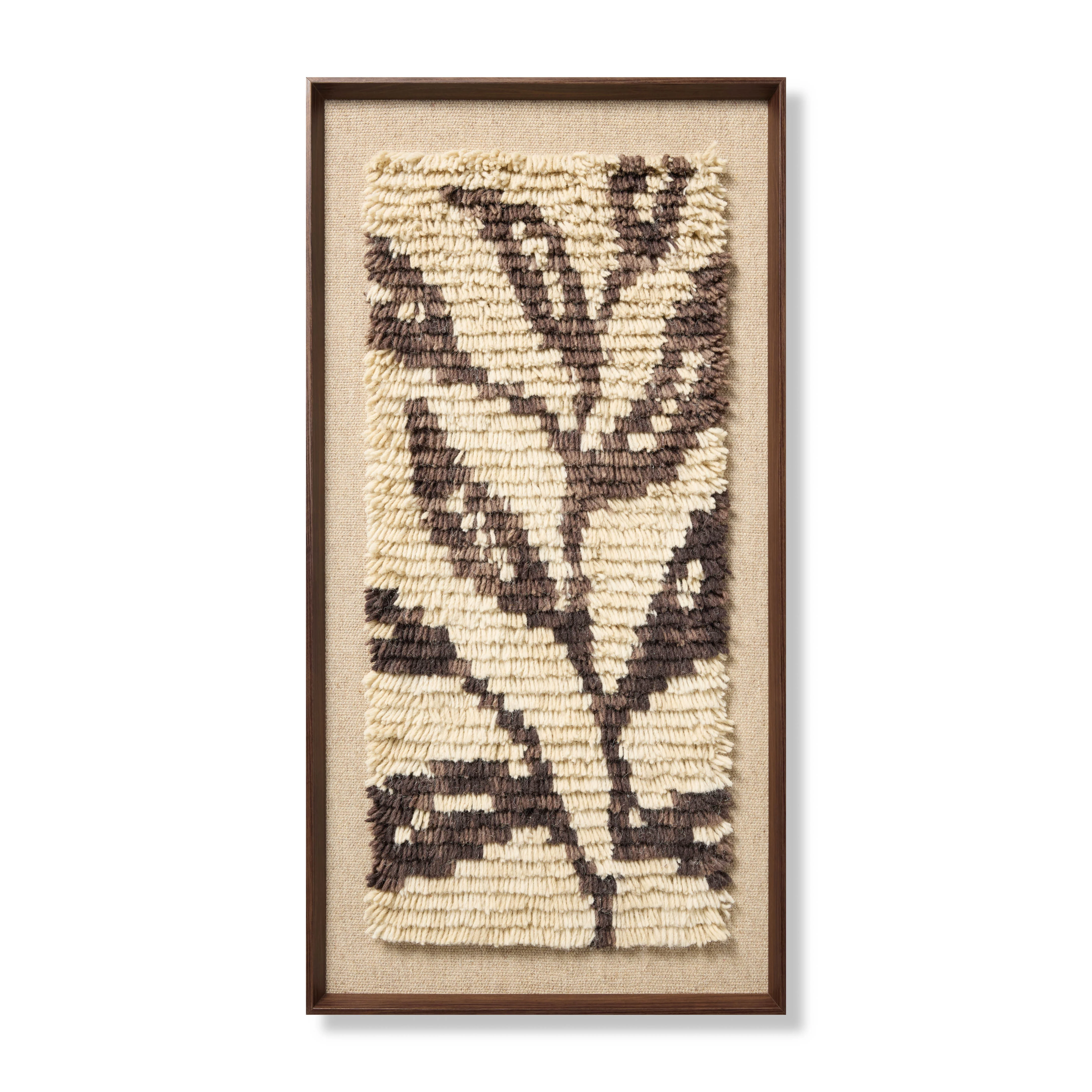 Nature's Unfurling Dark Brown Wall Art (NATUR)
