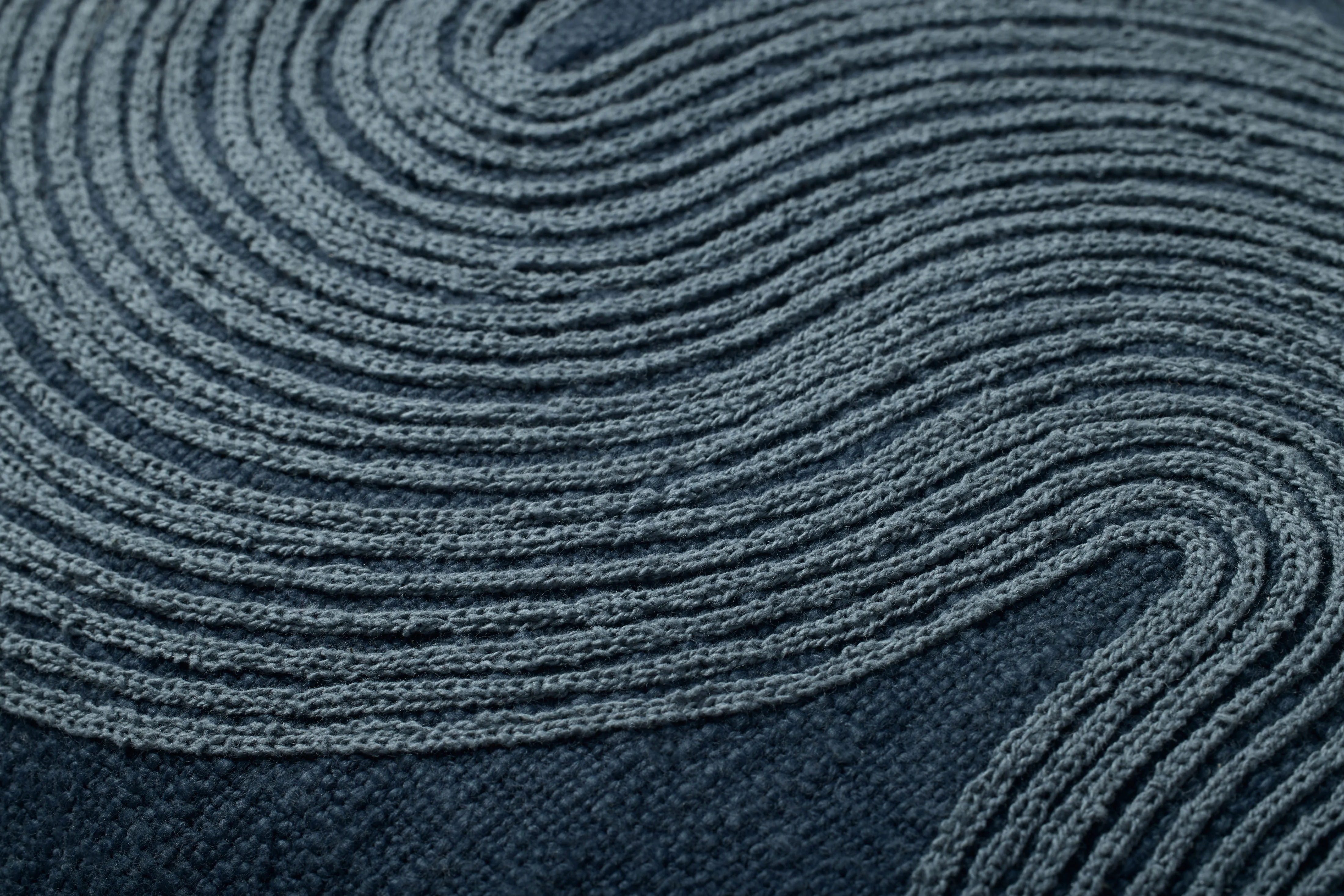 Navy / Blue Pillow (PBR0004) - Image 3