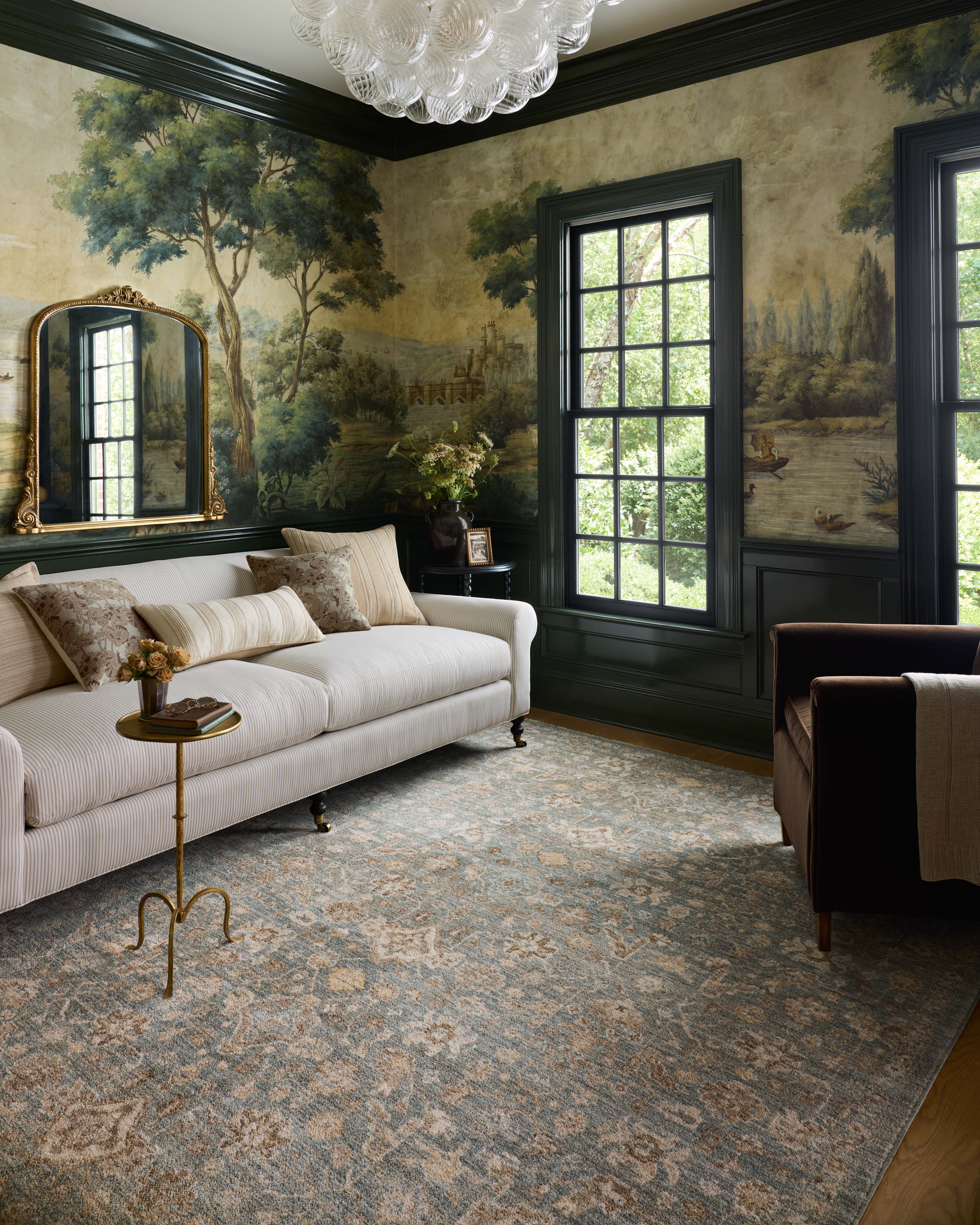 Palma Blue / Natural Rug (PLM-05)