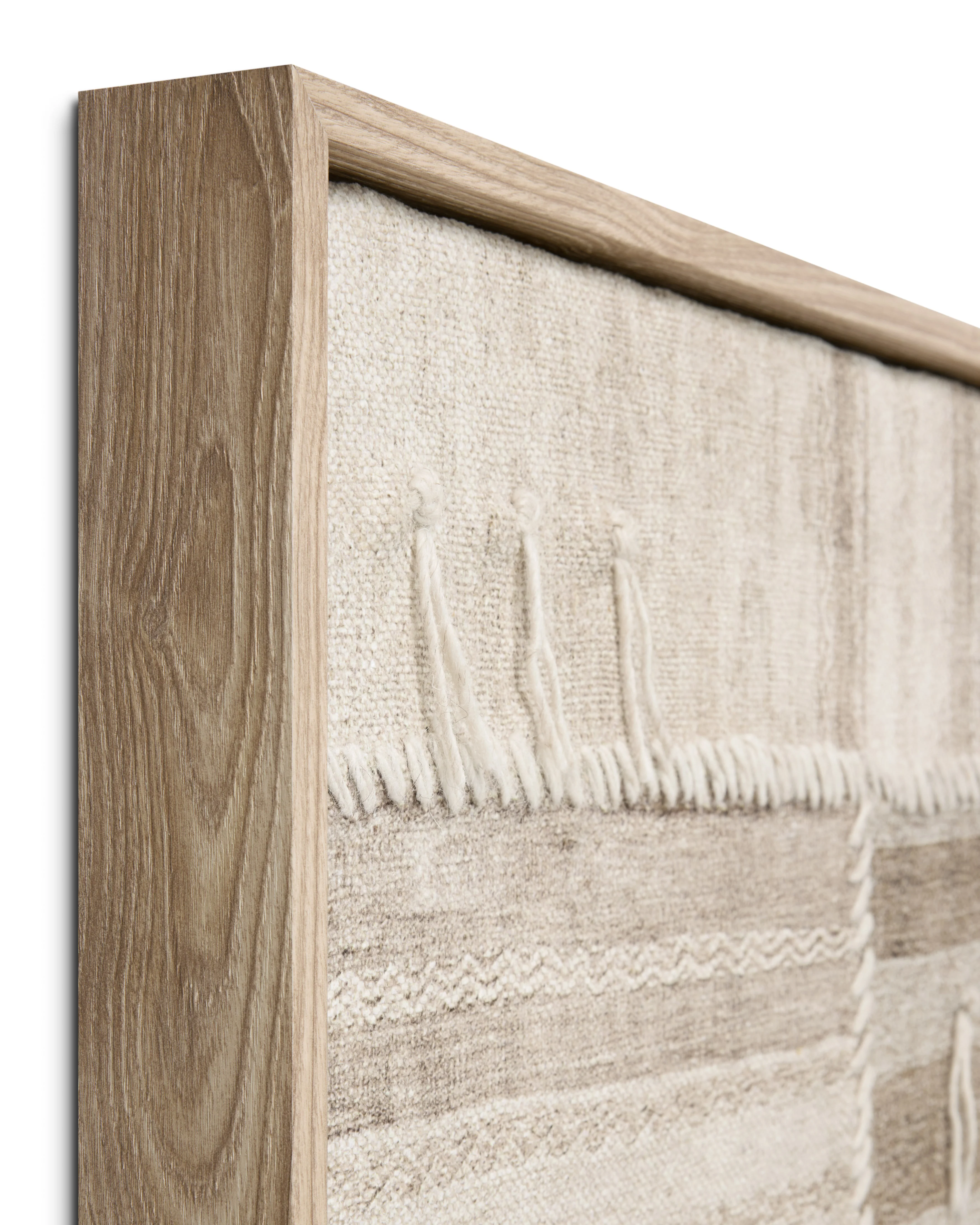 Patchwork B Beige / Brown Wall Art (PATCB) - Image 2