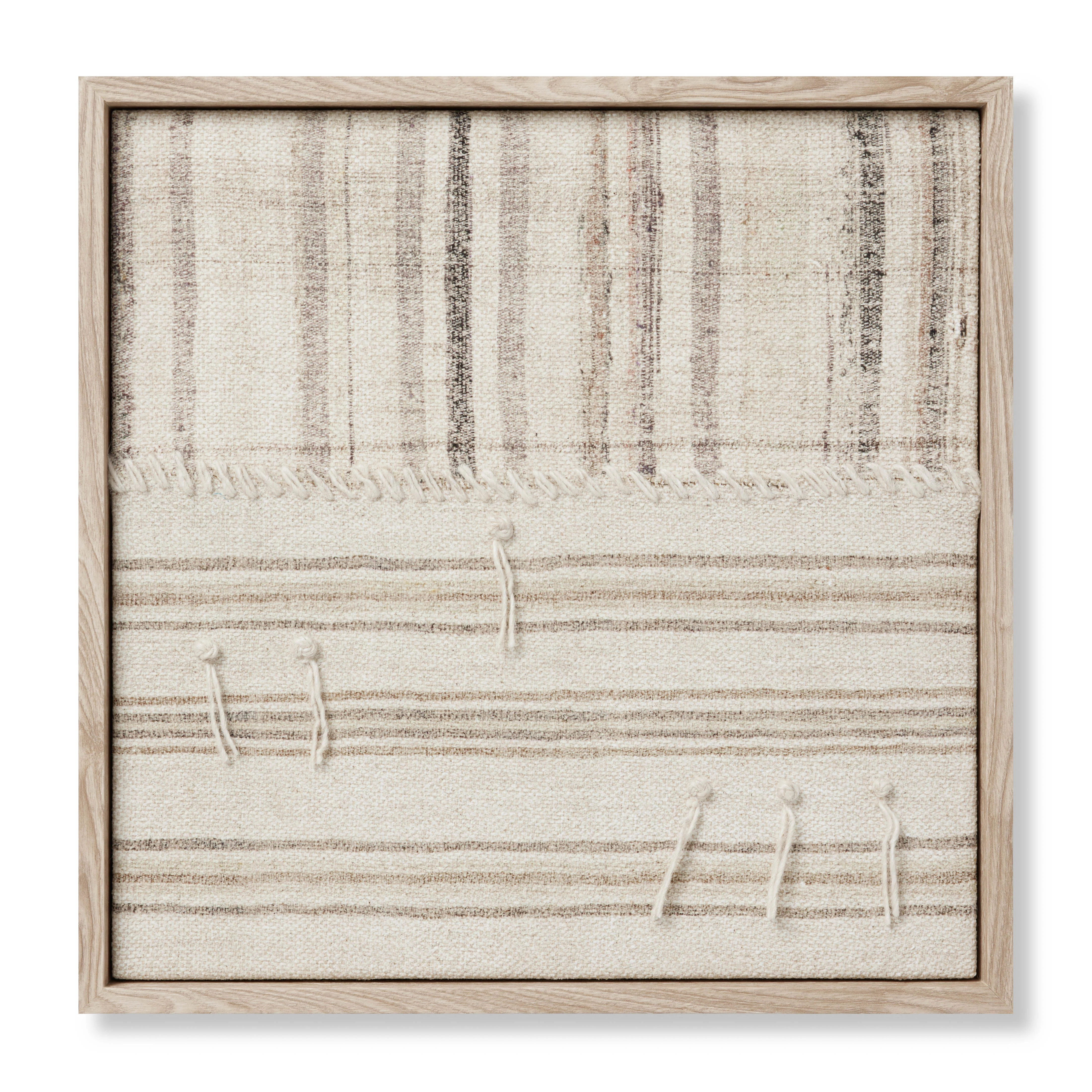 Patchwork C Beige / Brown Wall Art (PATCC)