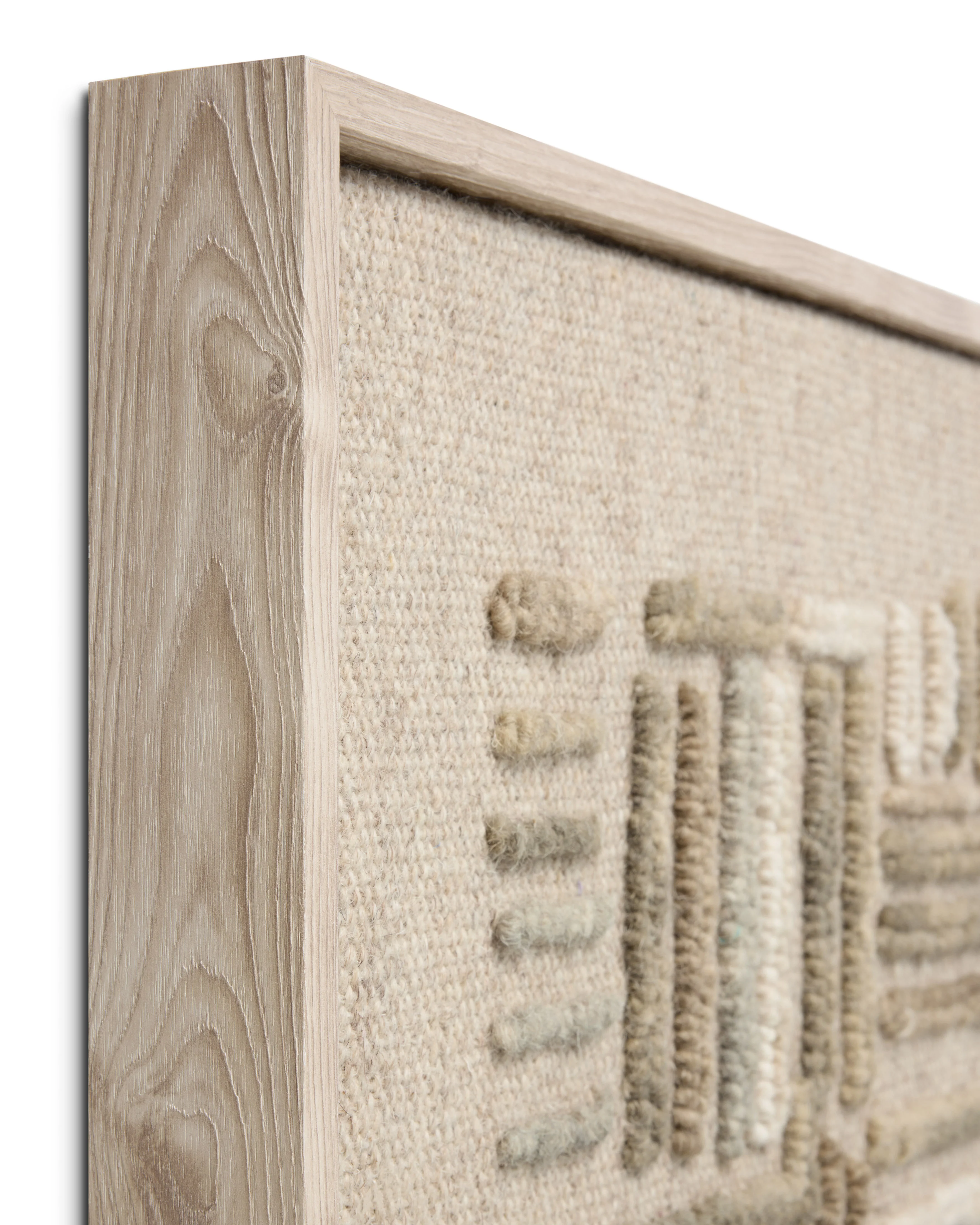 Perplexed Green / Ivory Wall Art (PERPL) - Image 2