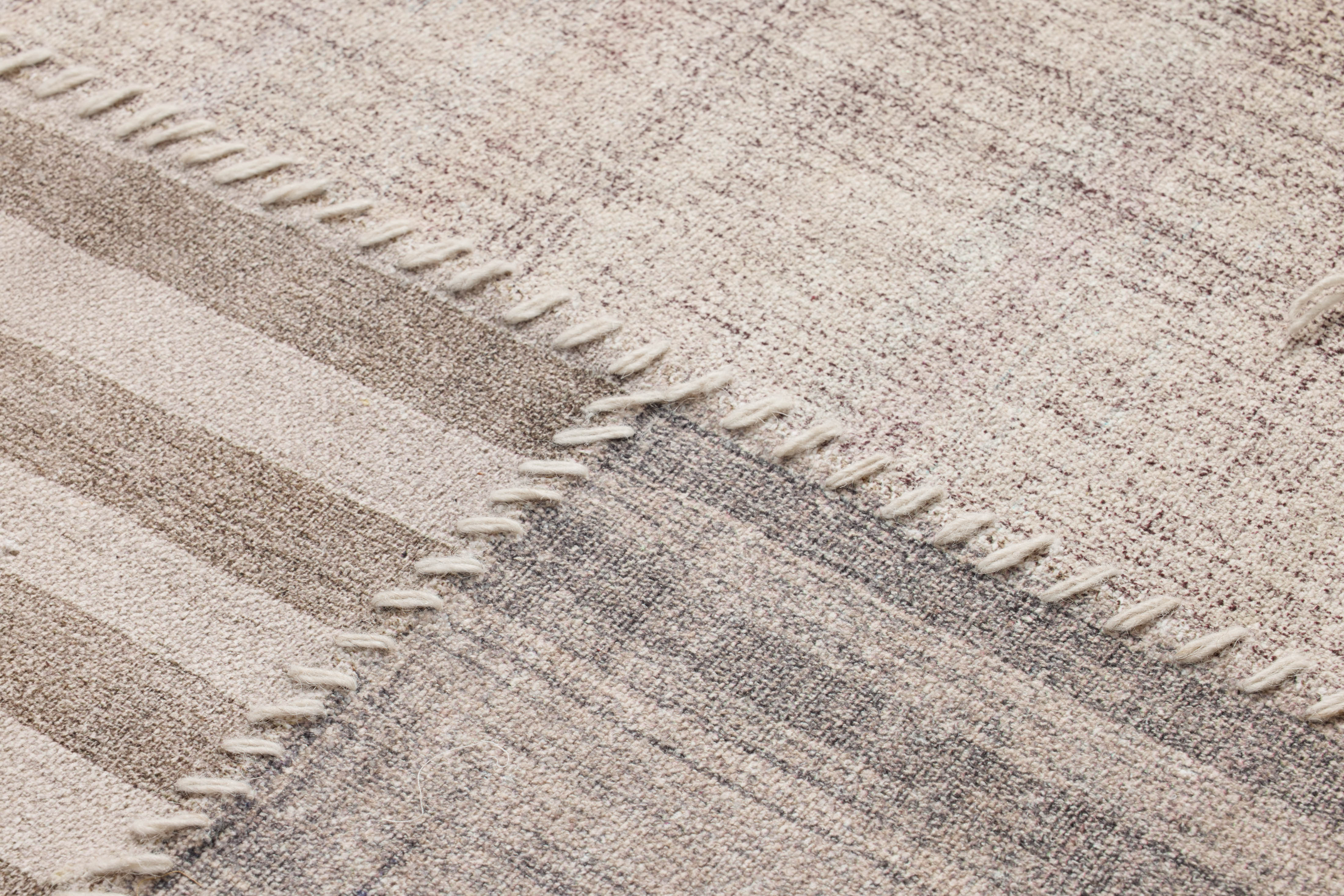 Pieced Work Beige / Brown Wall Art (PIECE) - Image 4