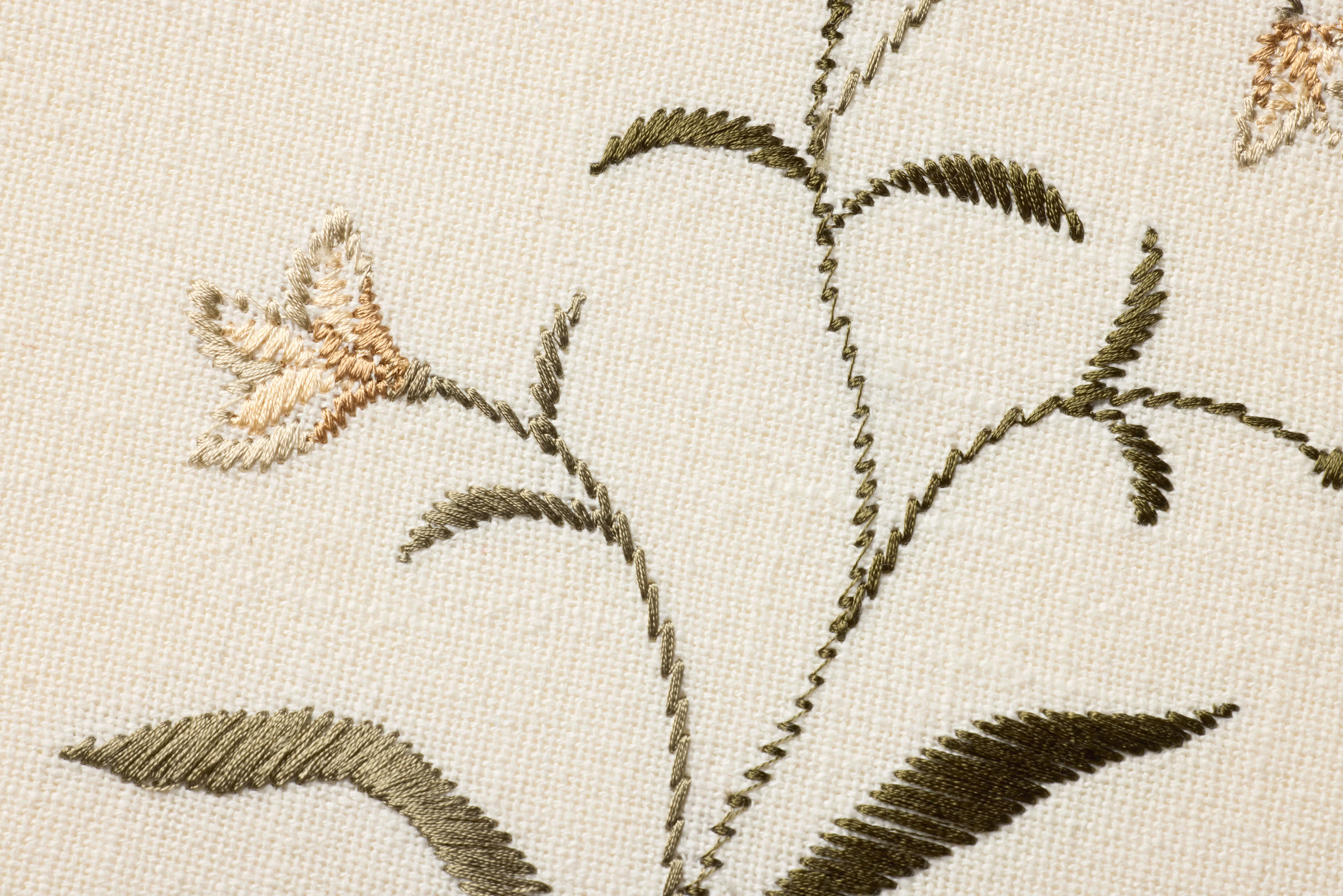 Pixie Flowers Beige Beige / Green Wall Art (PIXIE) - Image 3