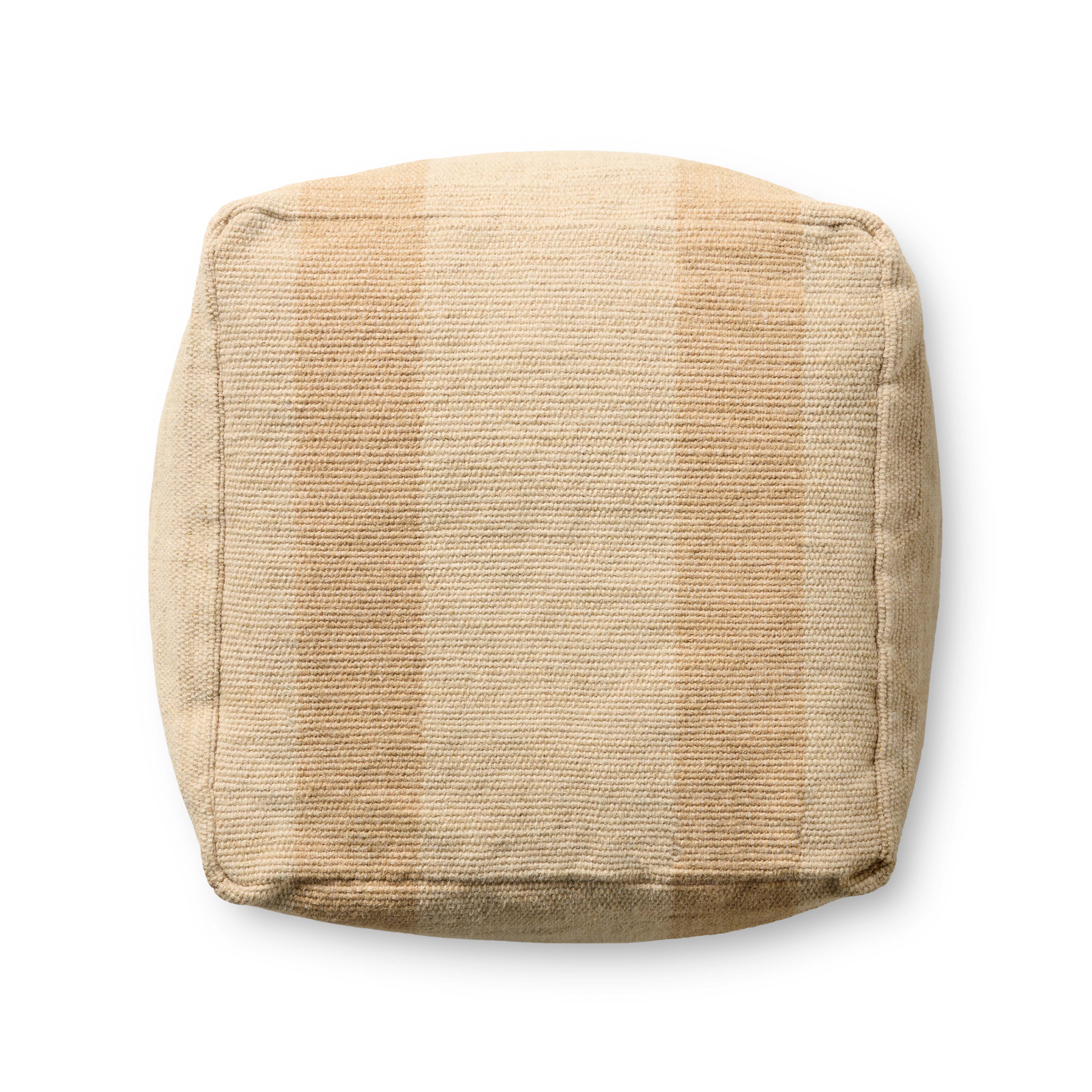 Rosemoor Beige Pouf (LFPF001) - Image 2