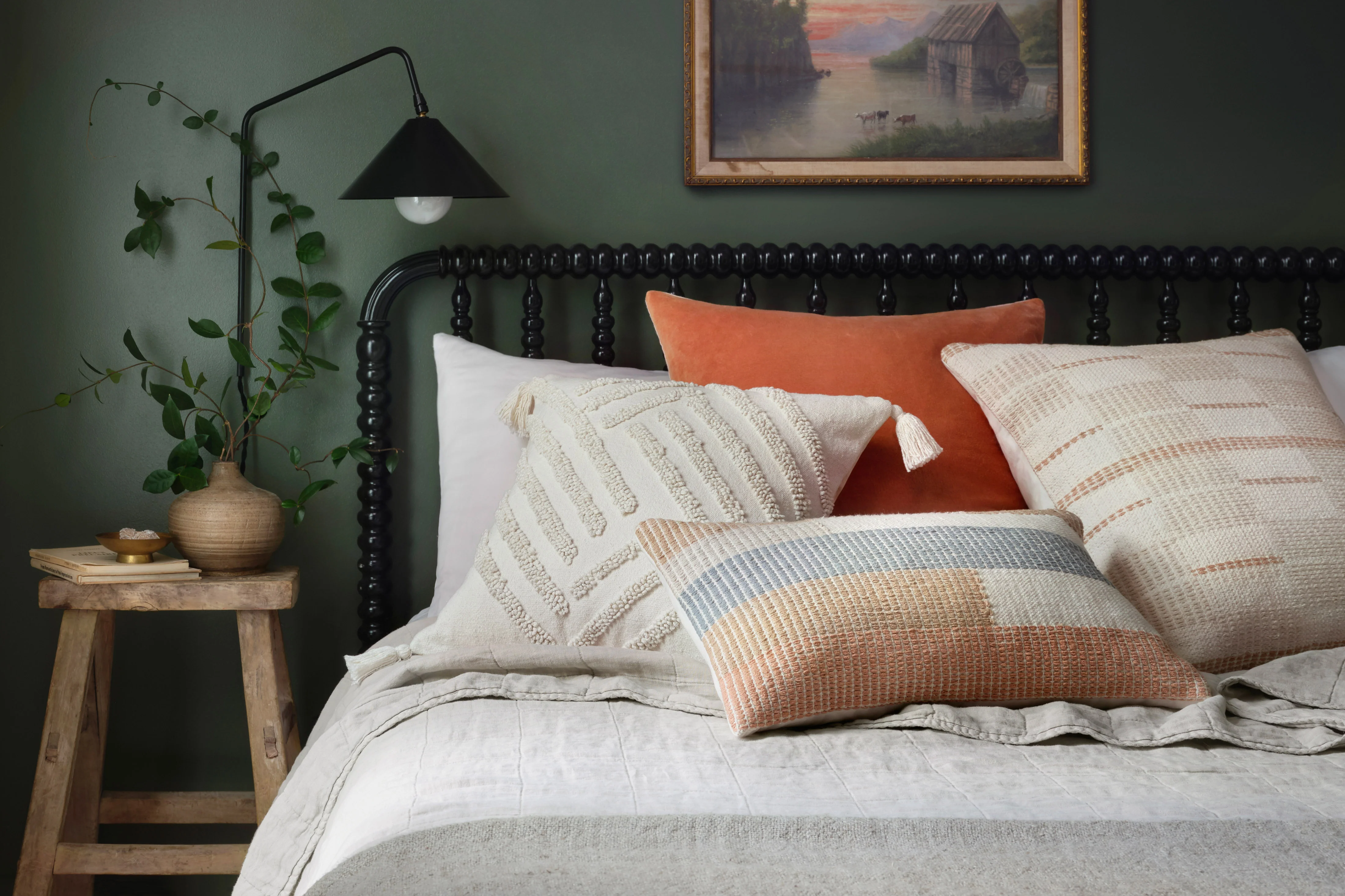 Sand / Blush Pillow (P1153) - Image 4