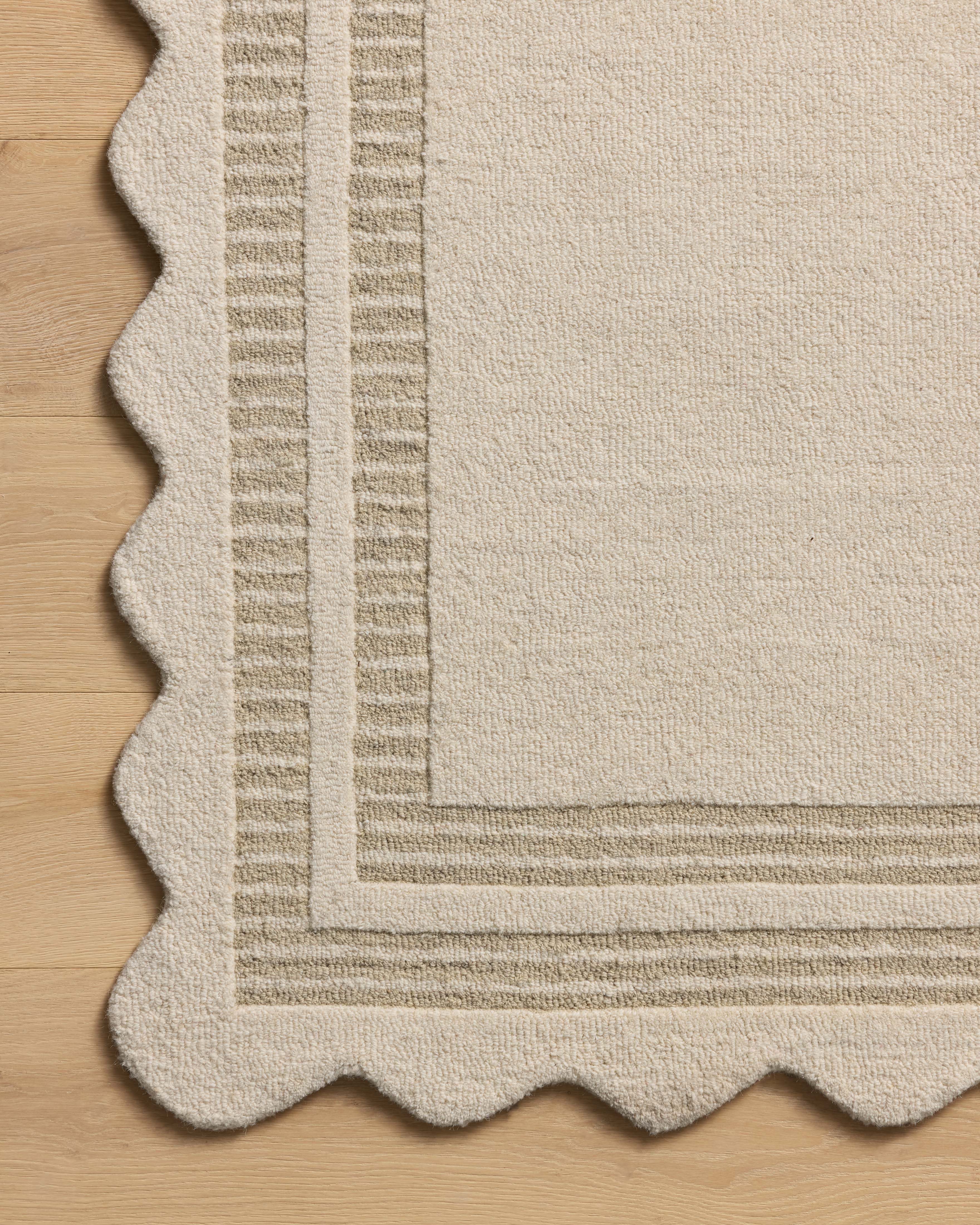 Scottie Ivory / Grey Rug (SCO-01) - Image 7