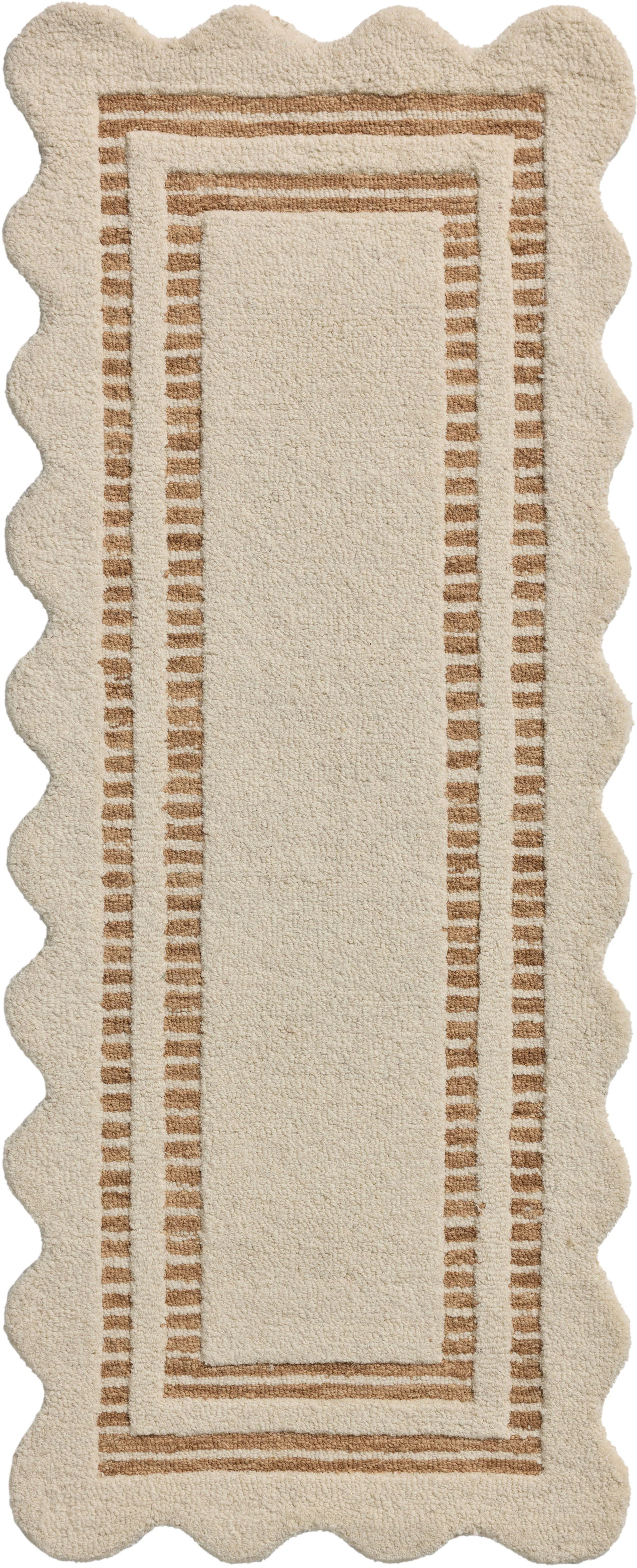 Scottie Ivory / Rust Rug (SCO-01) - Image 5