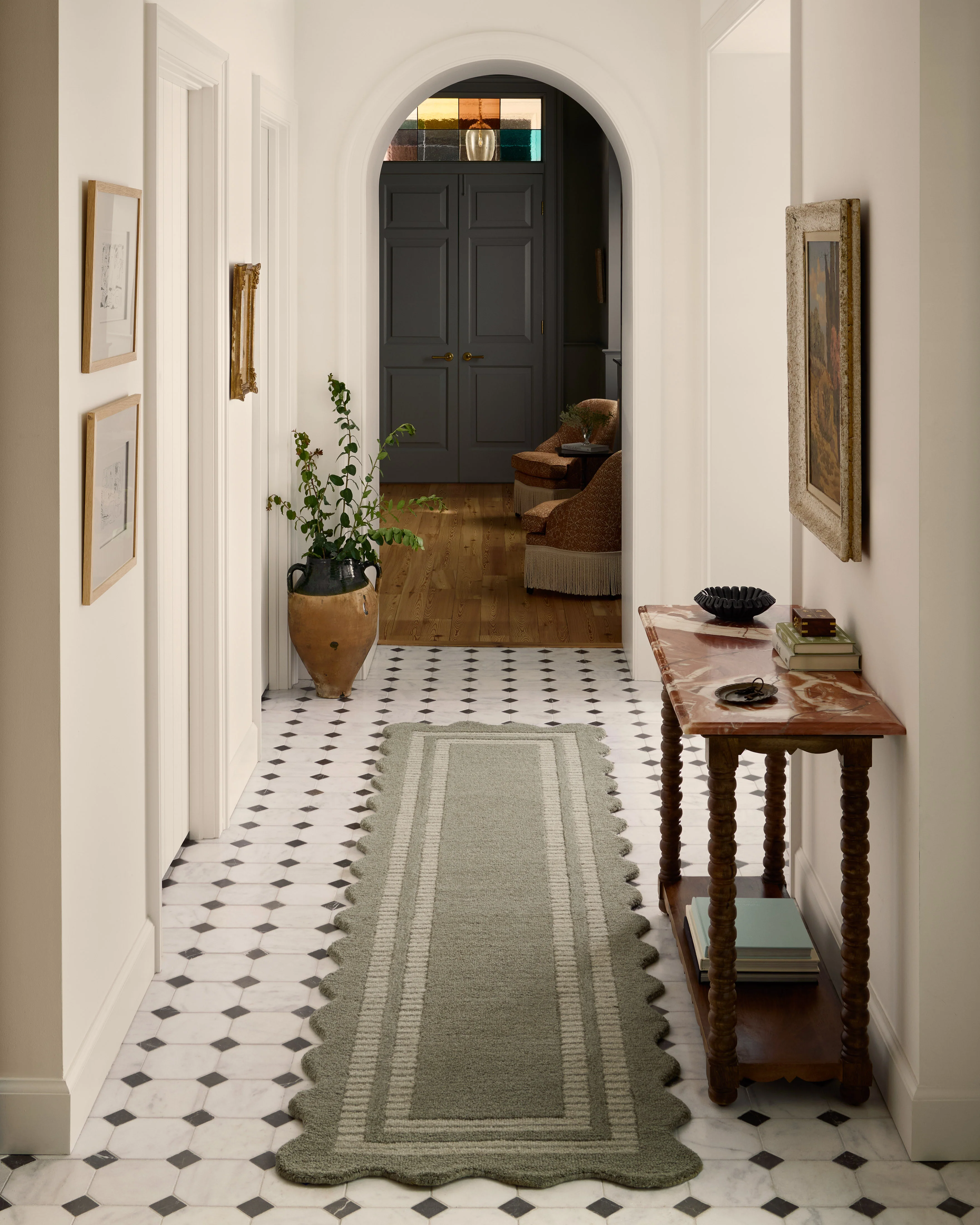 Scottie Olive / Pebble Rug (SCO-01) - Image 3