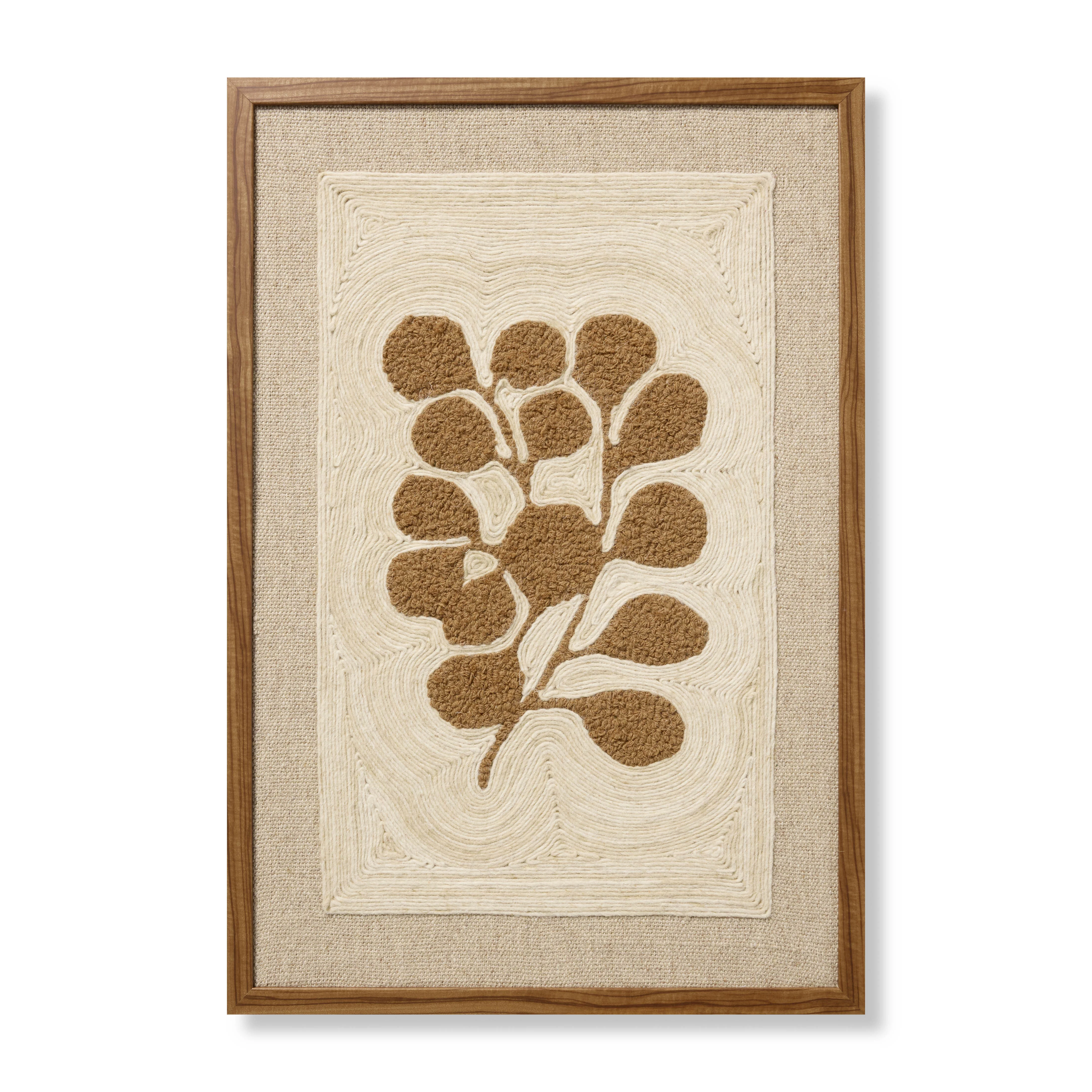 Sprig & Soil Brown Wall Art (SPRIG)