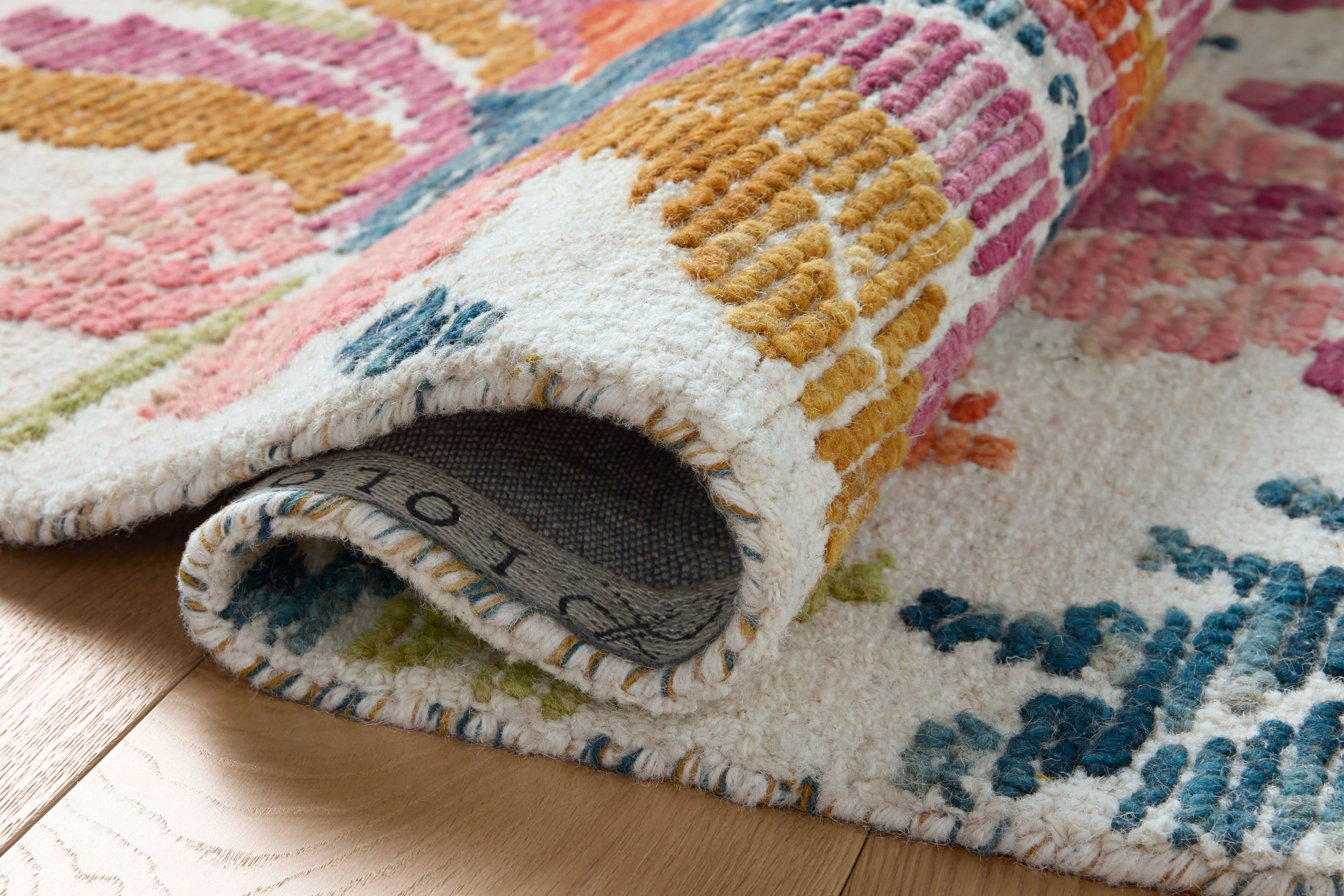 Tilly Ivory / Multi Rug (TIL-02) - Image 4