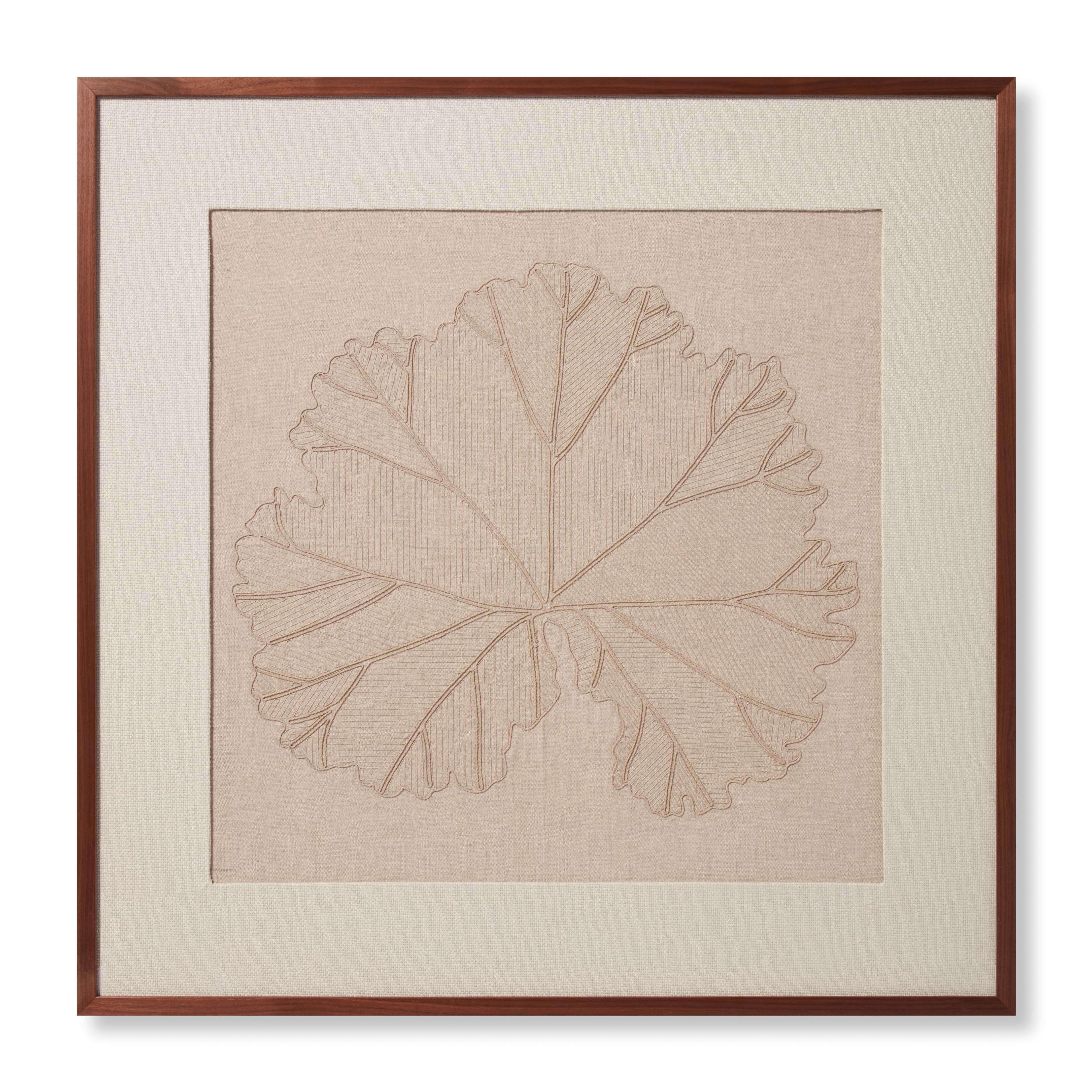 Water Lily Natural / Beige Wall Art (WATLY)